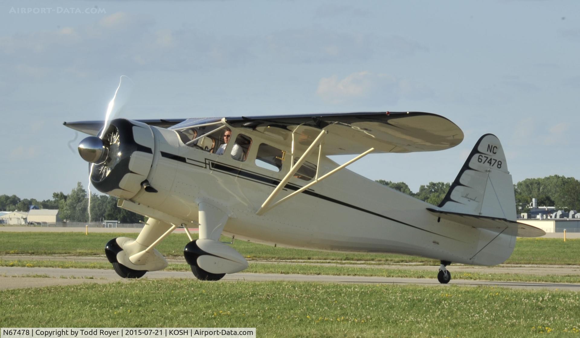 N67478, Howard Aircraft DGA-15P C/N 562, Airventure 2015