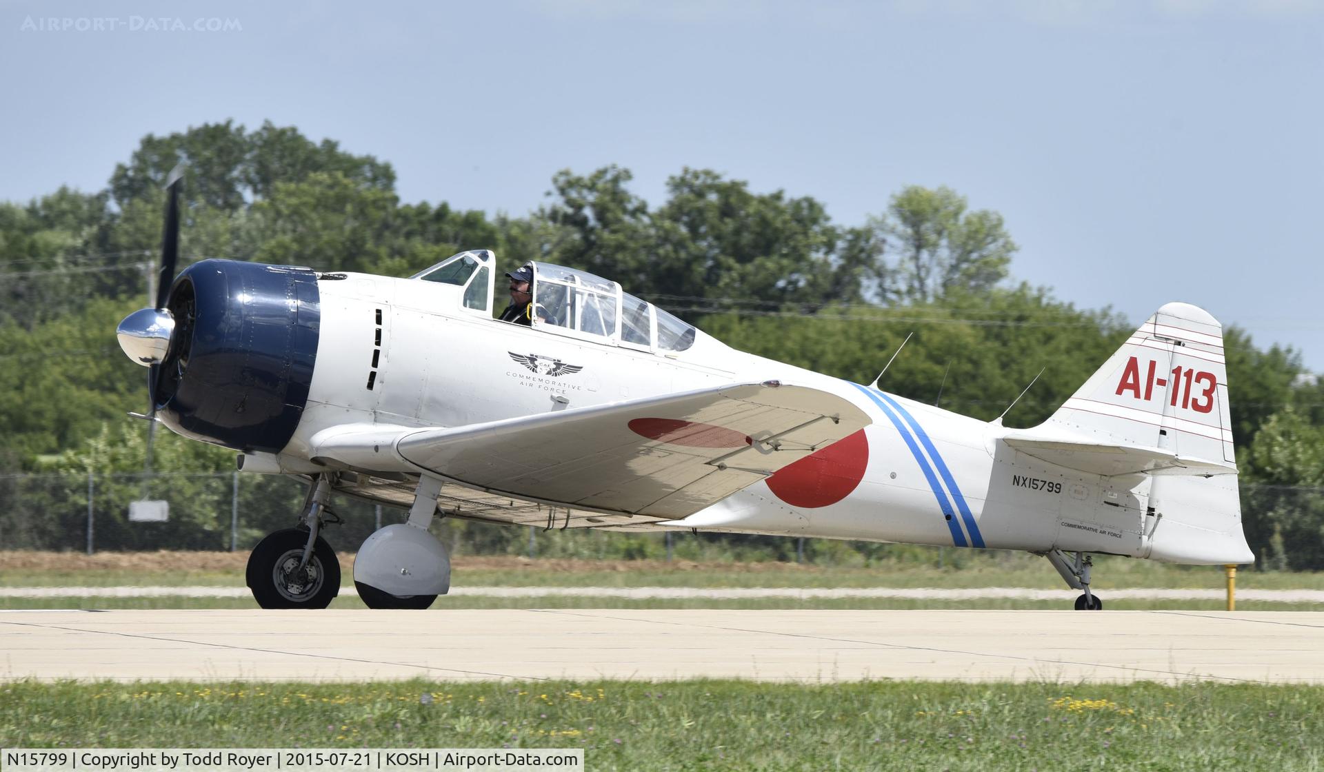 N15799, 1945 Canadian Car & Foundry Harvard MK IV C/N CCF4-117, Airventure 2015