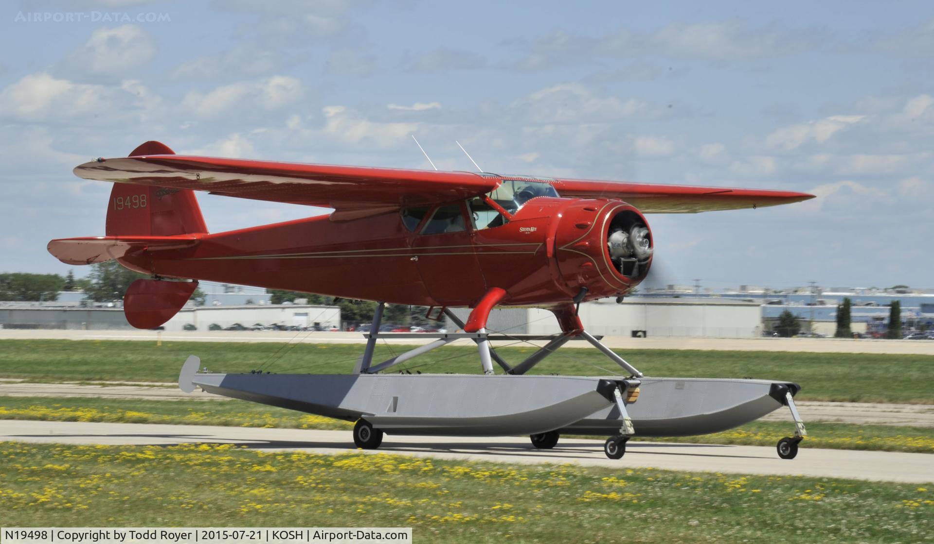 N19498, 1939 Cessna C-165 Airmaster C/N 467, Airventure 2015