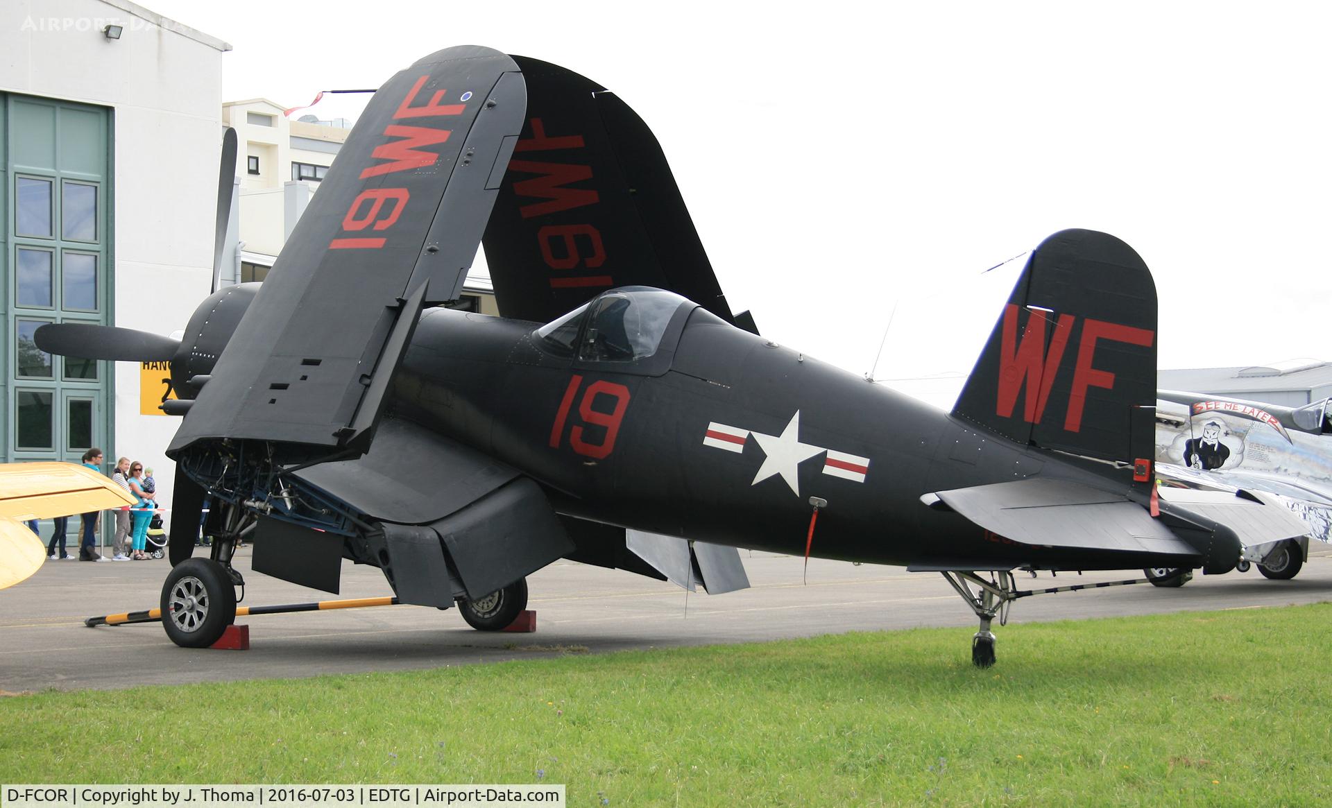D-FCOR, 1950 Vought F4U-5NL Corsair C/N 124541, what a beauty