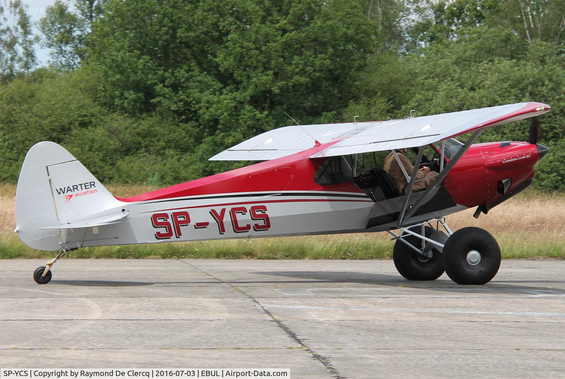 SP-YCS, 2015 Cub Crafters Carbon Cub EX C/N CCK-1865-0117, Ursel Avia 2016.