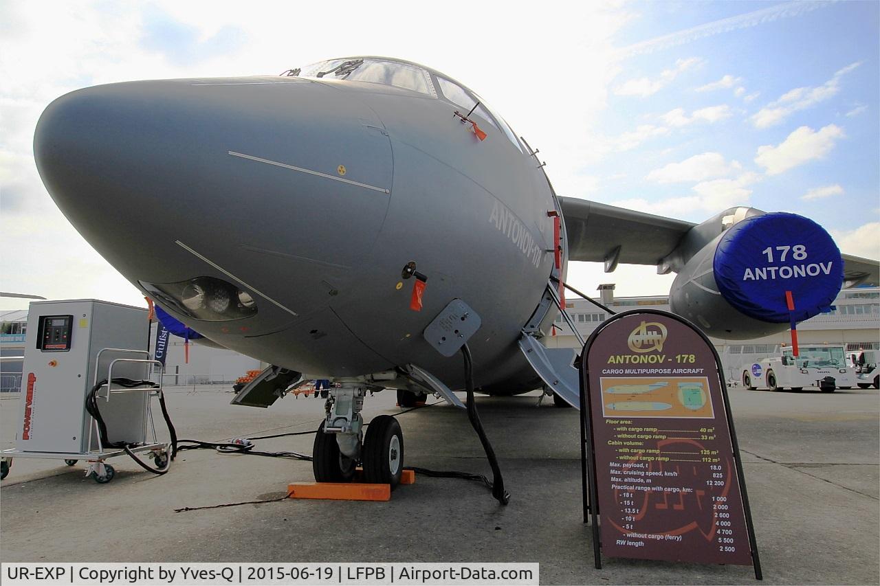 UR-EXP, 2015 Antonov An-178 C/N 178/01-01, Antonov An-178, Static display, Paris-Le Bourget (LFPB-LBG) Air show 2015