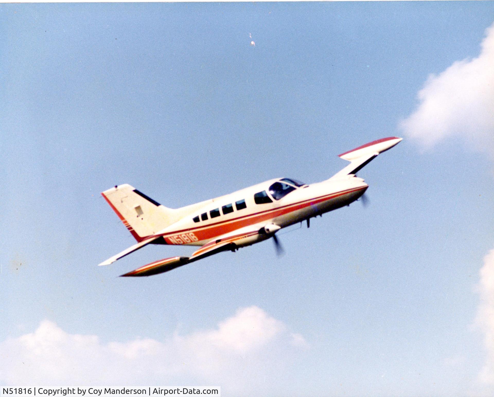 N51816, Cessna 402B C/N 402B0816, Cessna 402B
