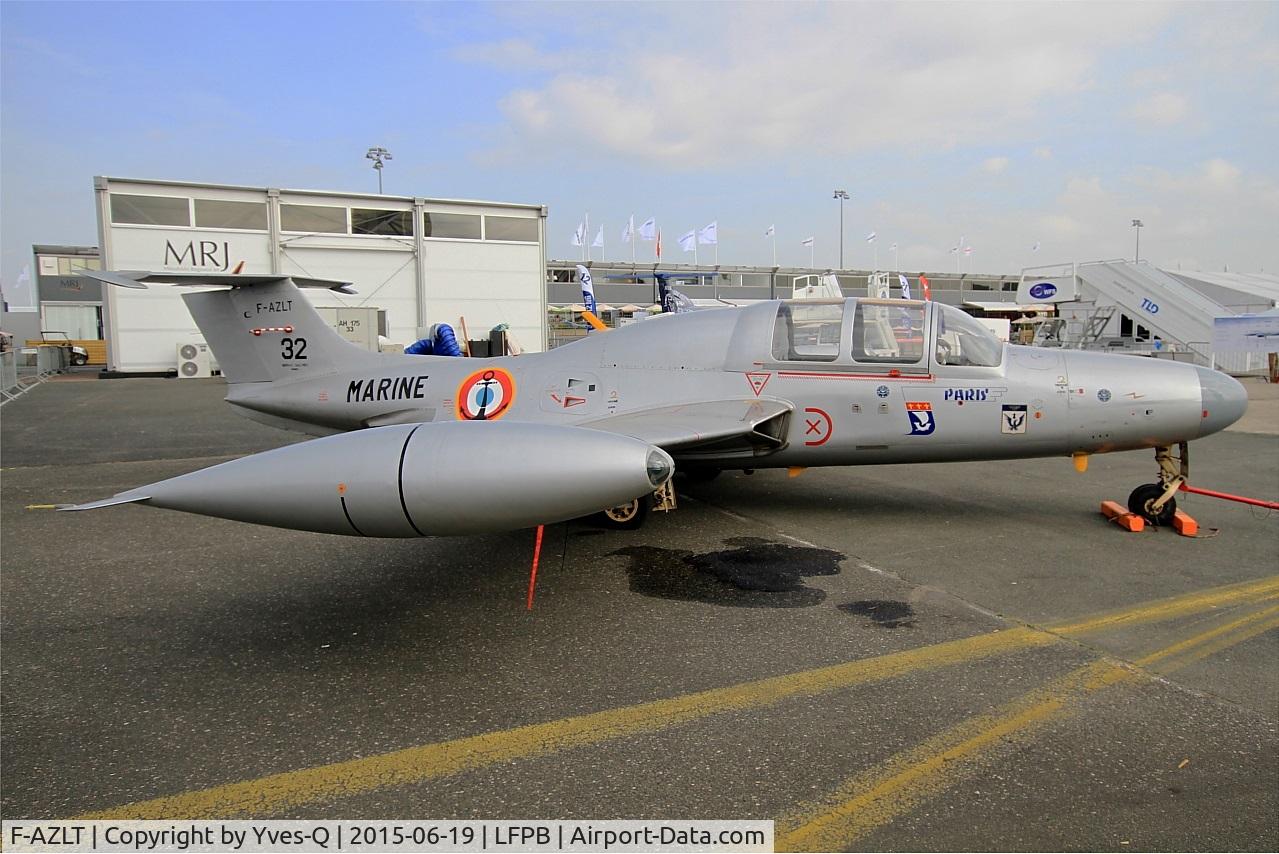 F-AZLT, 1958 Morane-Saulnier MS.760 Paris I C/N 32, Morane-Saulnier MS.760A, Static display, Paris-Le Bourget (LFPB-LBG) Air show 2015