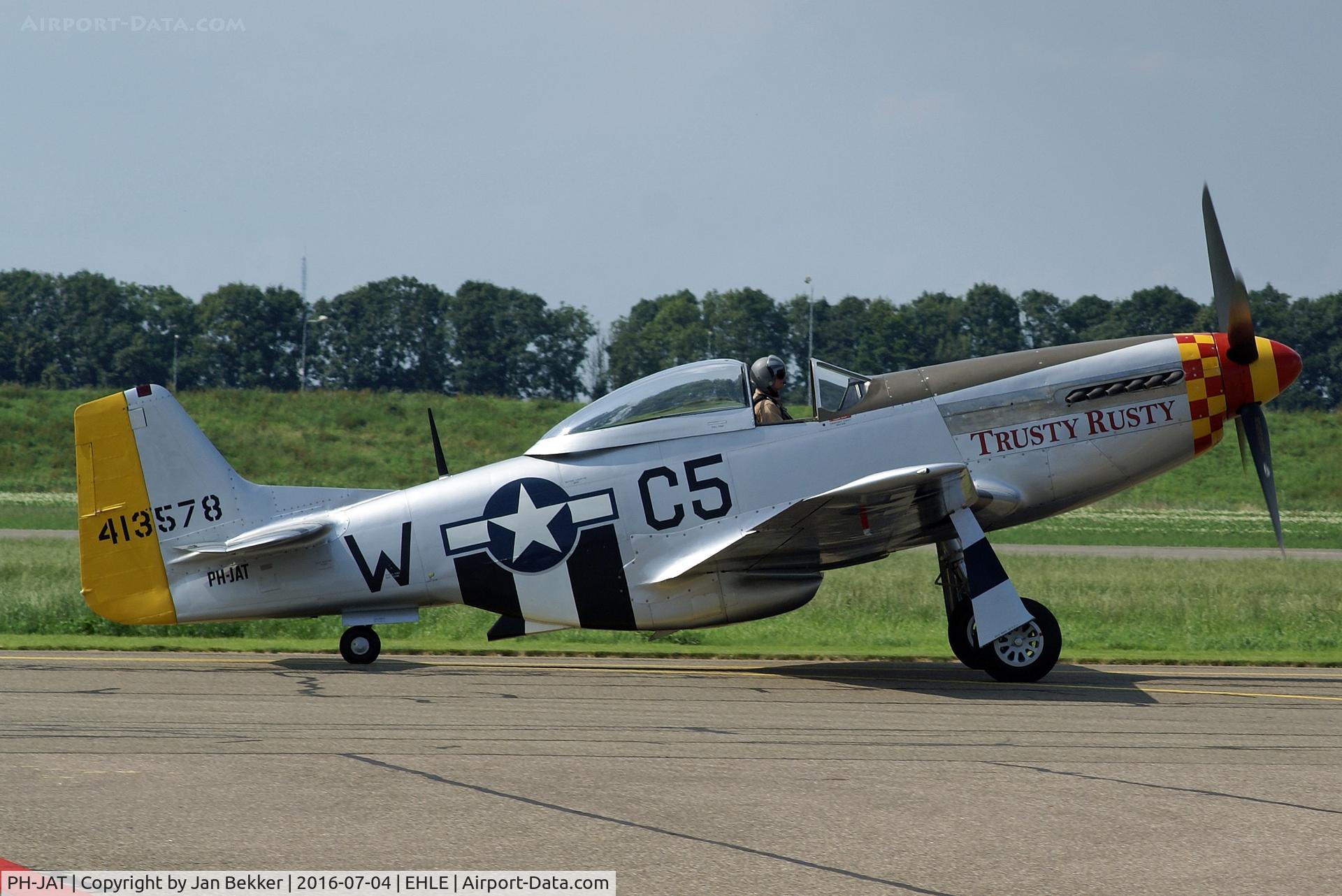 PH-JAT, 1944 North American P-51D Mustang C/N 122-41463, Lelystad Airport
