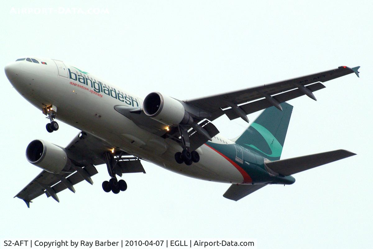 S2-AFT, 1992 Airbus A310-325 C/N 642, Airbus A310-325ET [642] (Bangladesh Biman) Home~G 07/04/2010. On approach 27R.