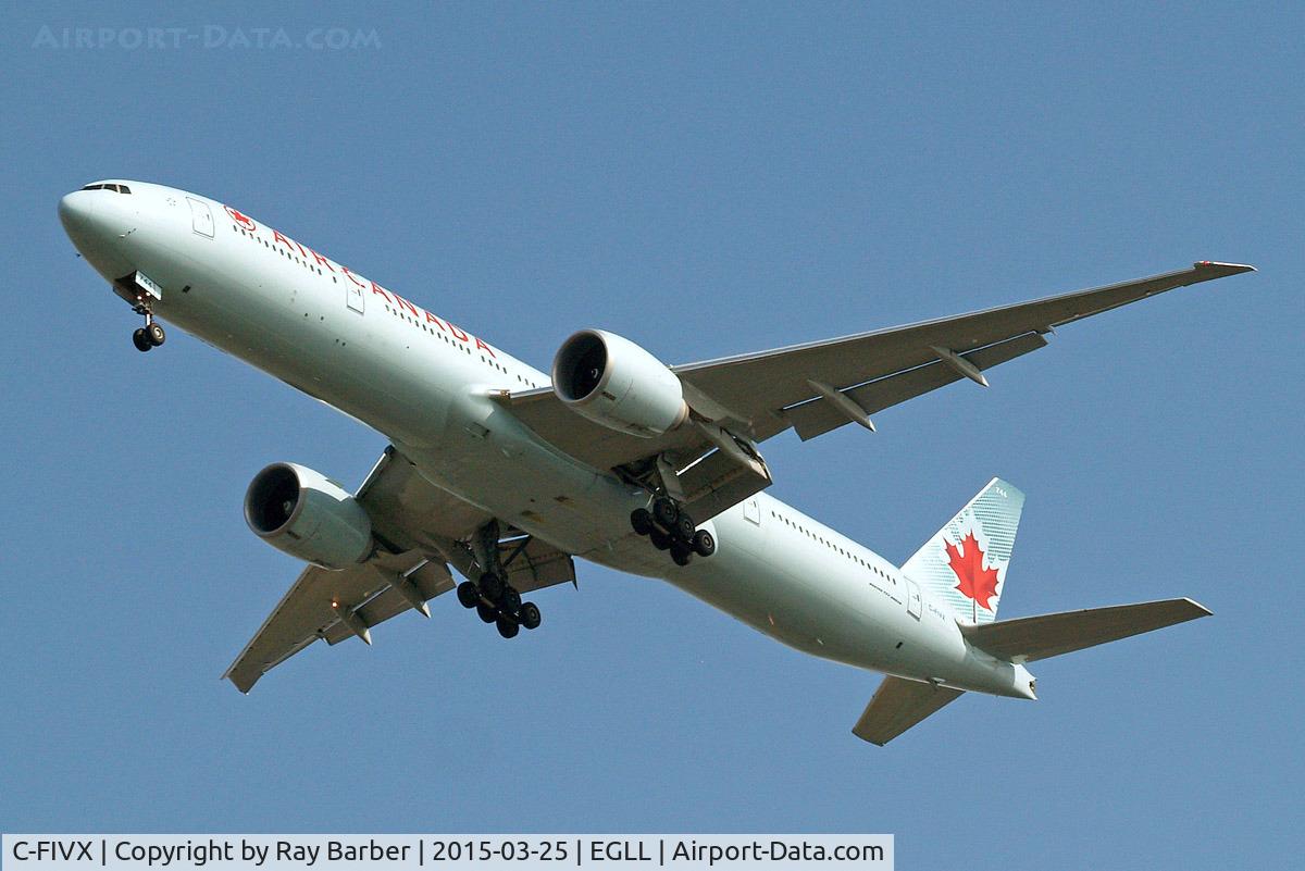 C-FIVX, 2013 Boeing 777-333/ER C/N 42219, Boeing 777-333ER [42219] (Air Canada) Home~G 25/03/2015. On approach 27R.