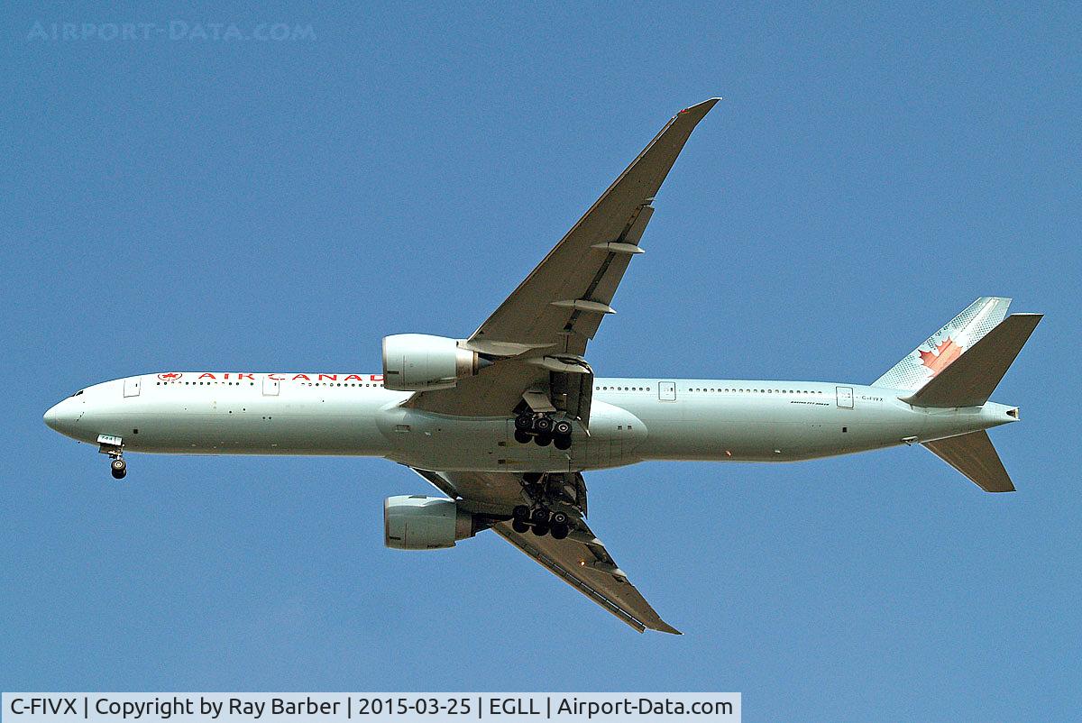 C-FIVX, 2013 Boeing 777-333/ER C/N 42219, Boeing 777-333ER [42219] (Air Canada) Home~G 25/03/2015. On approach 27R.