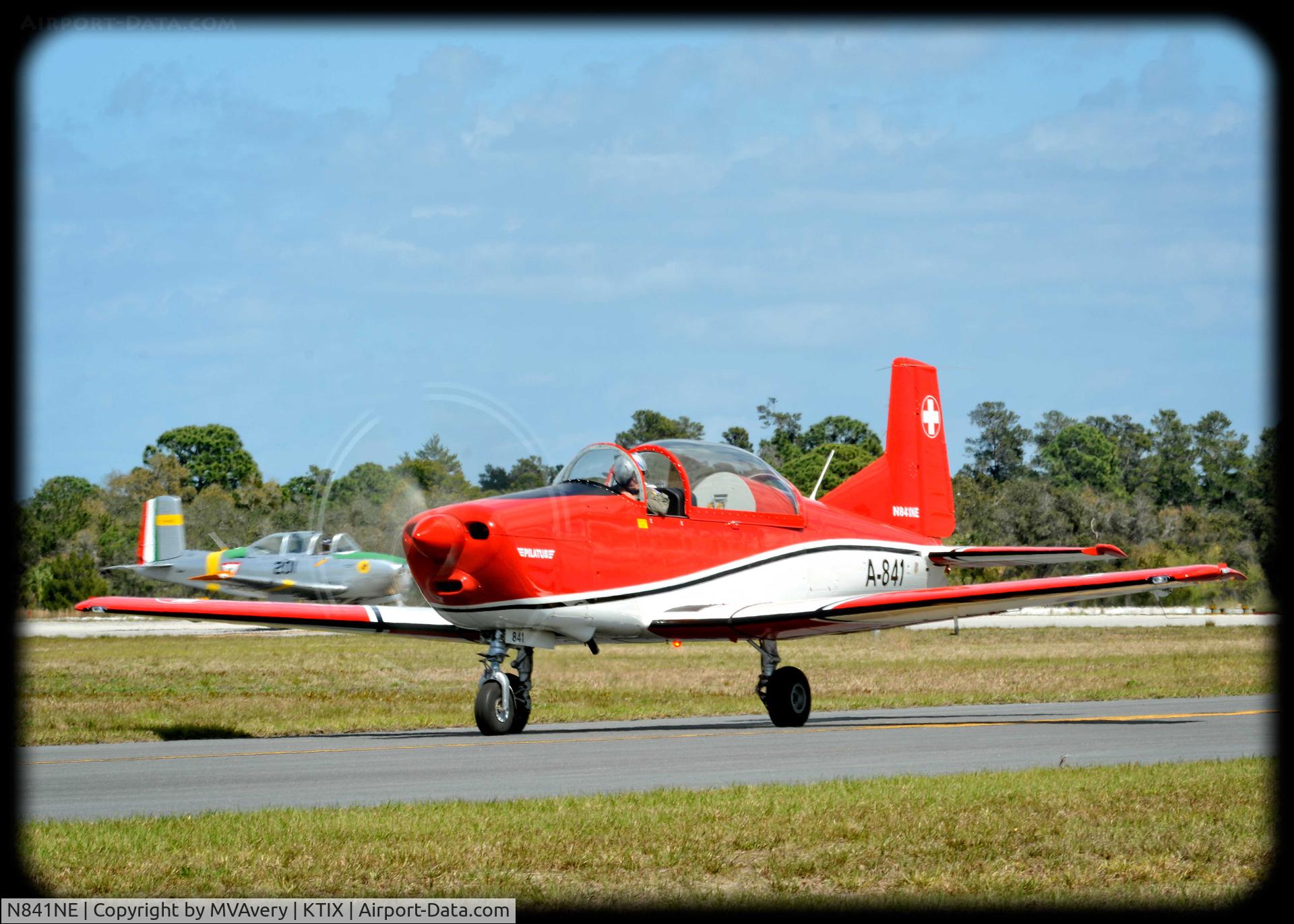 N841NE, Pilatus P3-05 C/N 479-28, 2014 Tico Air Show