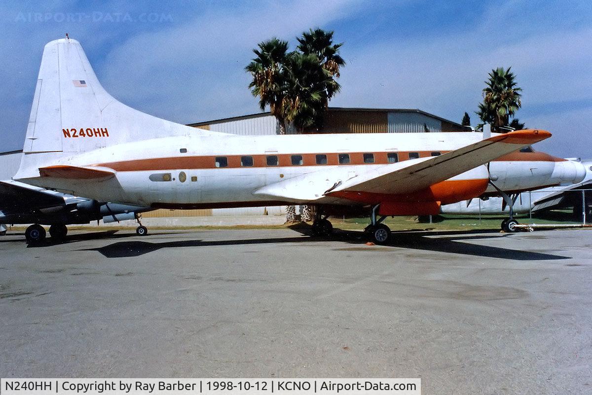 N240HH, 1948 Convair CV-240-1 C/N 47, Convair 240-1 [47] (Planes of Fame) Chino~N 12/10/98