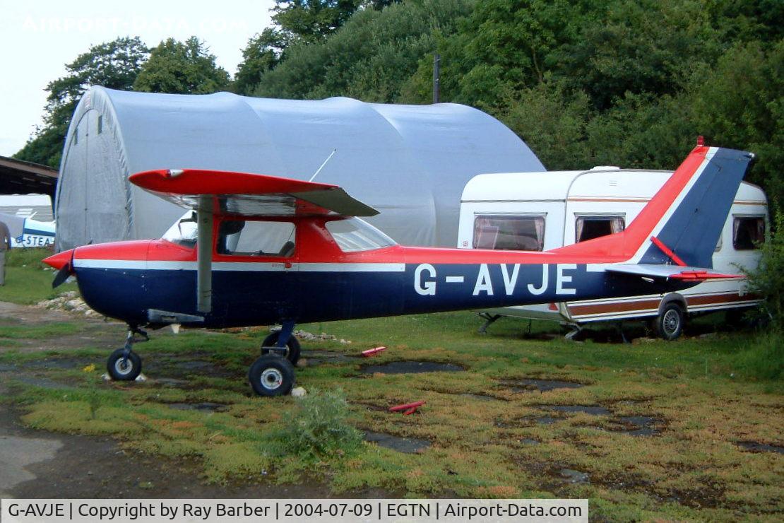 G-AVJE, 1967 Reims F150G C/N 0219, R/Cessna 150G [0219] Enstone~G 09/07/2004
