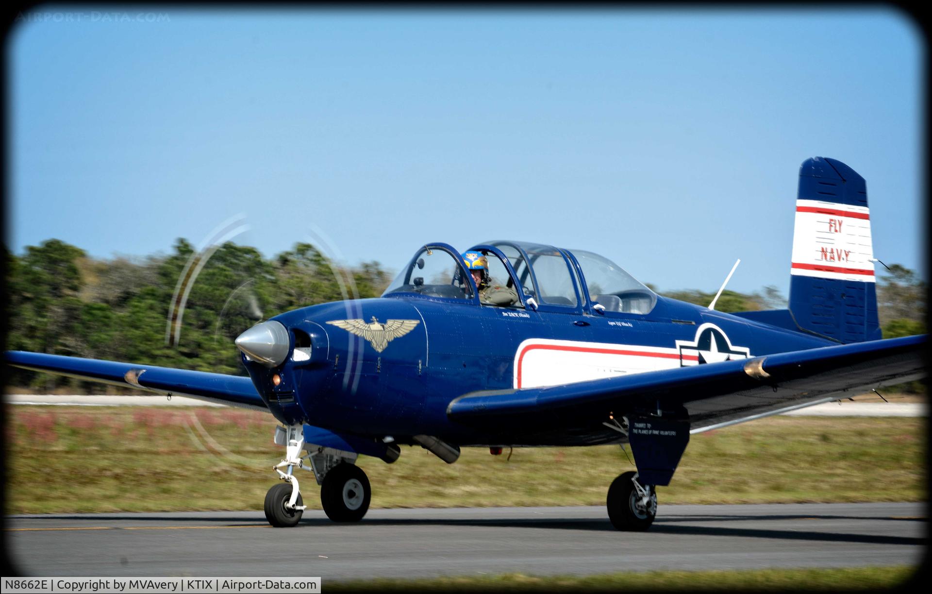 N8662E, 1955 Beech D-45 Mentor C/N BG-33, 2014 Tico Air Show