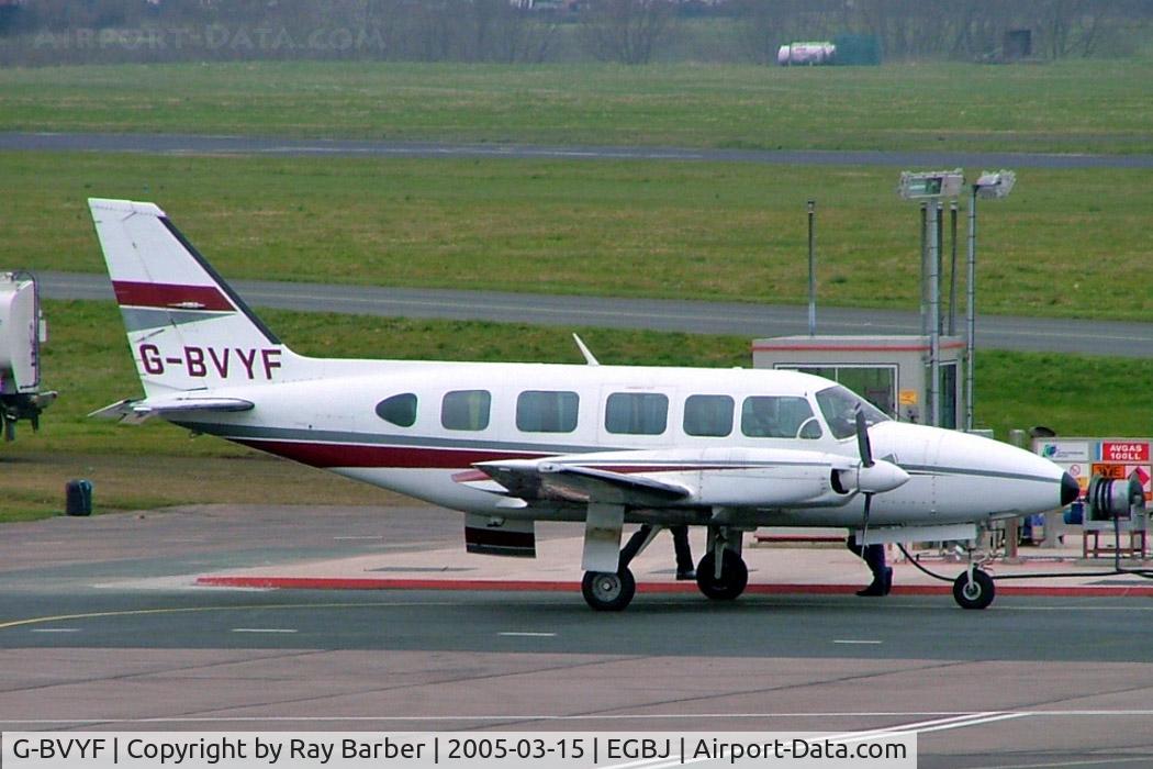 G-BVYF, 1979 Piper PA-31-350 Navajo Chieftain Chieftain C/N 31-7952102, Piper PA-31-350 Navajo Chieftain [31-7952102] Staverton~G 15/03/2005