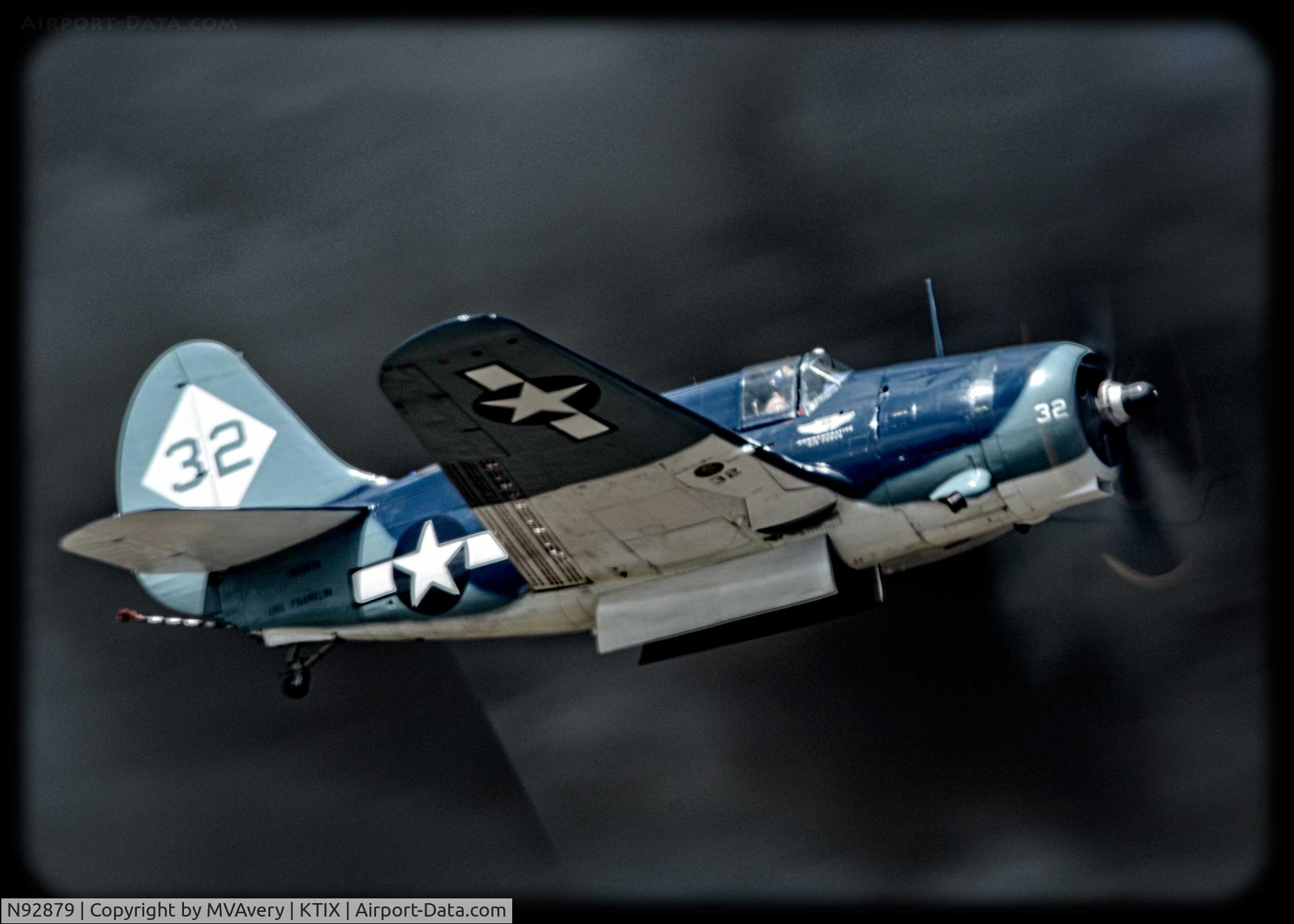 N92879, 1944 Curtiss SB2C-5 Helldiver C/N 83725, 2014 Tico Air Show