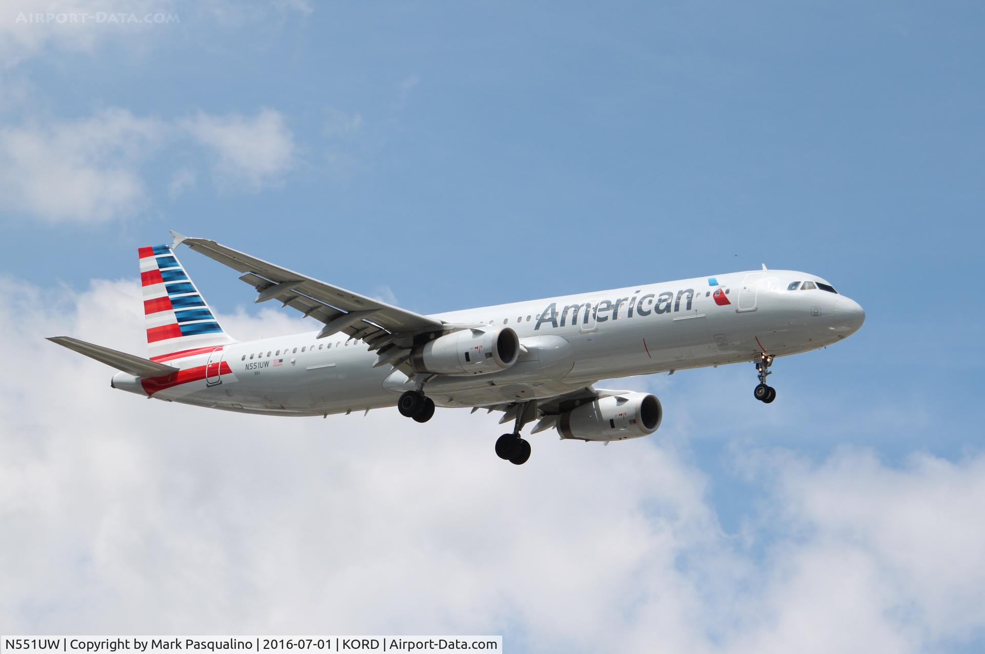 N551UW, 2011 Airbus A321-231 C/N 4940, Airbus A321