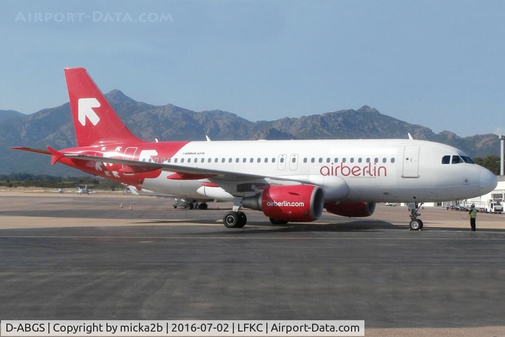 D-ABGS, 2009 Airbus A319-112 C/N 3865, Parked