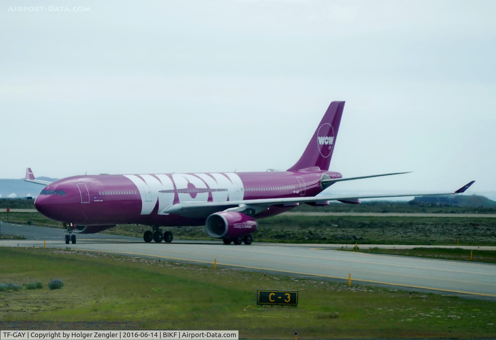 TF-GAY, 2010 Airbus A330-343 C/N 1098, WOW! says the passenger.....