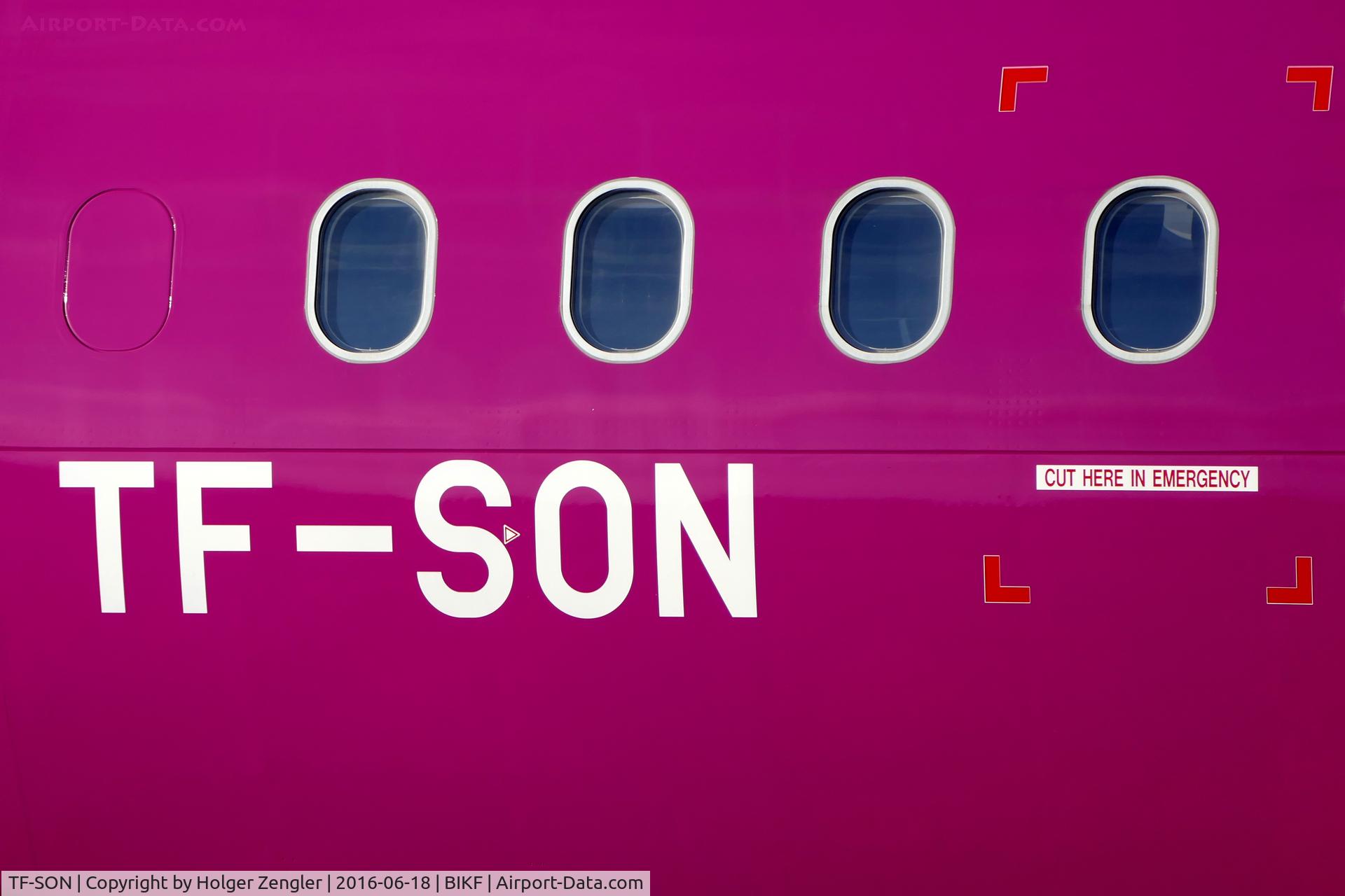TF-SON, 2013 Airbus A321-211 C/N 5733, WOW aircrafts always carry members of a family across the world...