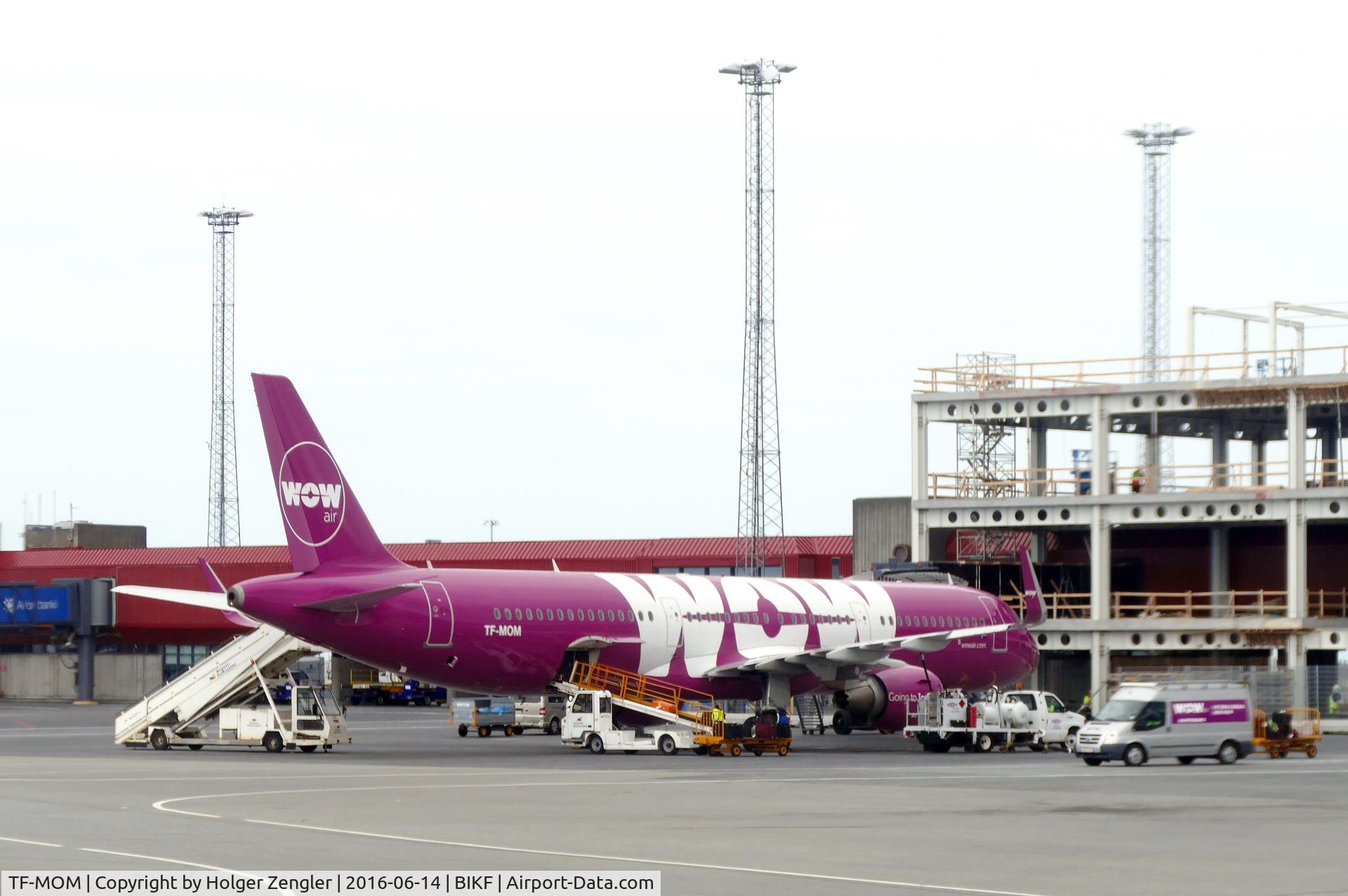 TF-MOM, 2014 Airbus A321-211 C/N 6210, WOW family isn´t complete without a MOM. Here it is....