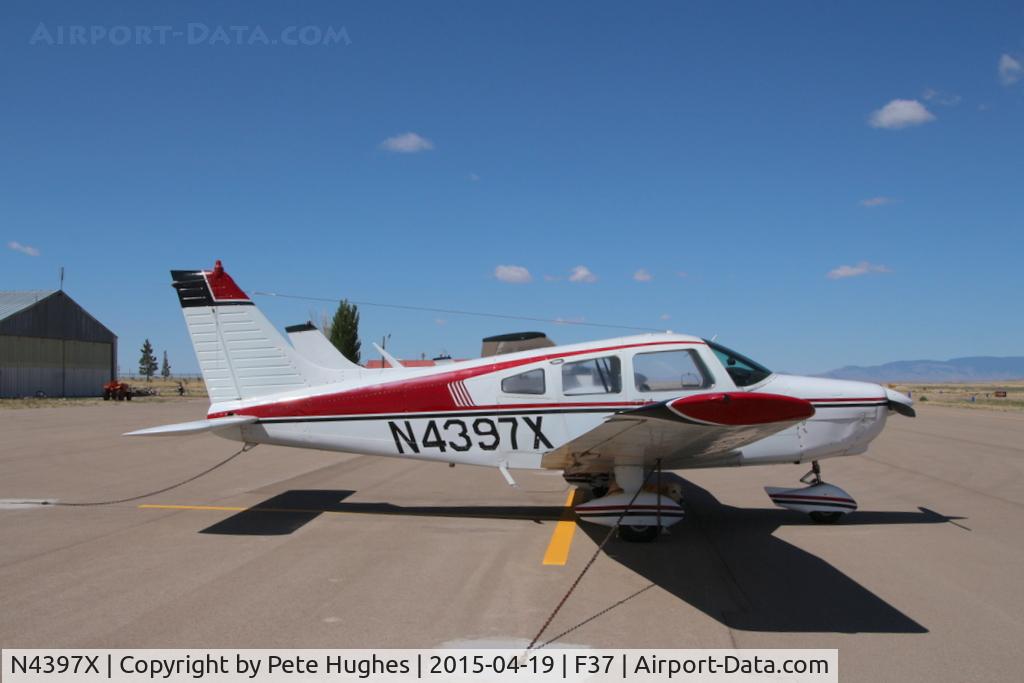 N4397X, 1975 Piper PA-28-151 C/N 28-7615004, N4397X Pa28 Cherokee at Carrizozo, New Mexico