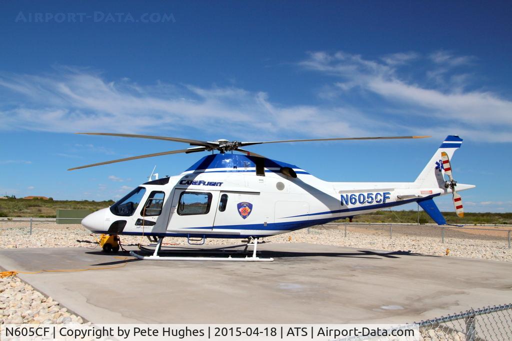 N605CF, 2006 Agusta A-119 Koala C/N 14058, N605CF A119 at Artesia, New Mexico
