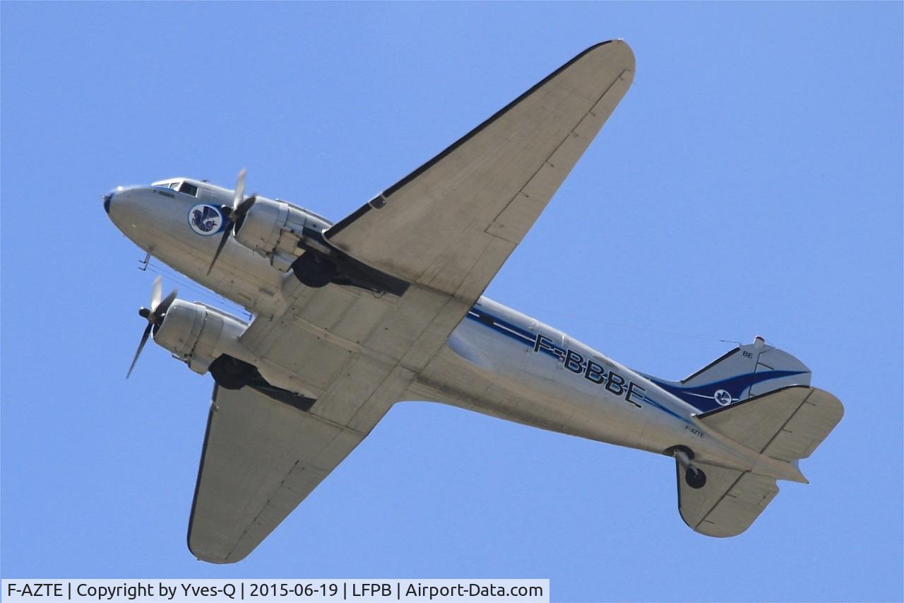 F-AZTE, 1943 Douglas C-47A-1-DL  Skytrain C/N 9172, Douglas C-47A Skytrain, On display, Paris-Le Bourget (LFPB-LBG) Air show 2015