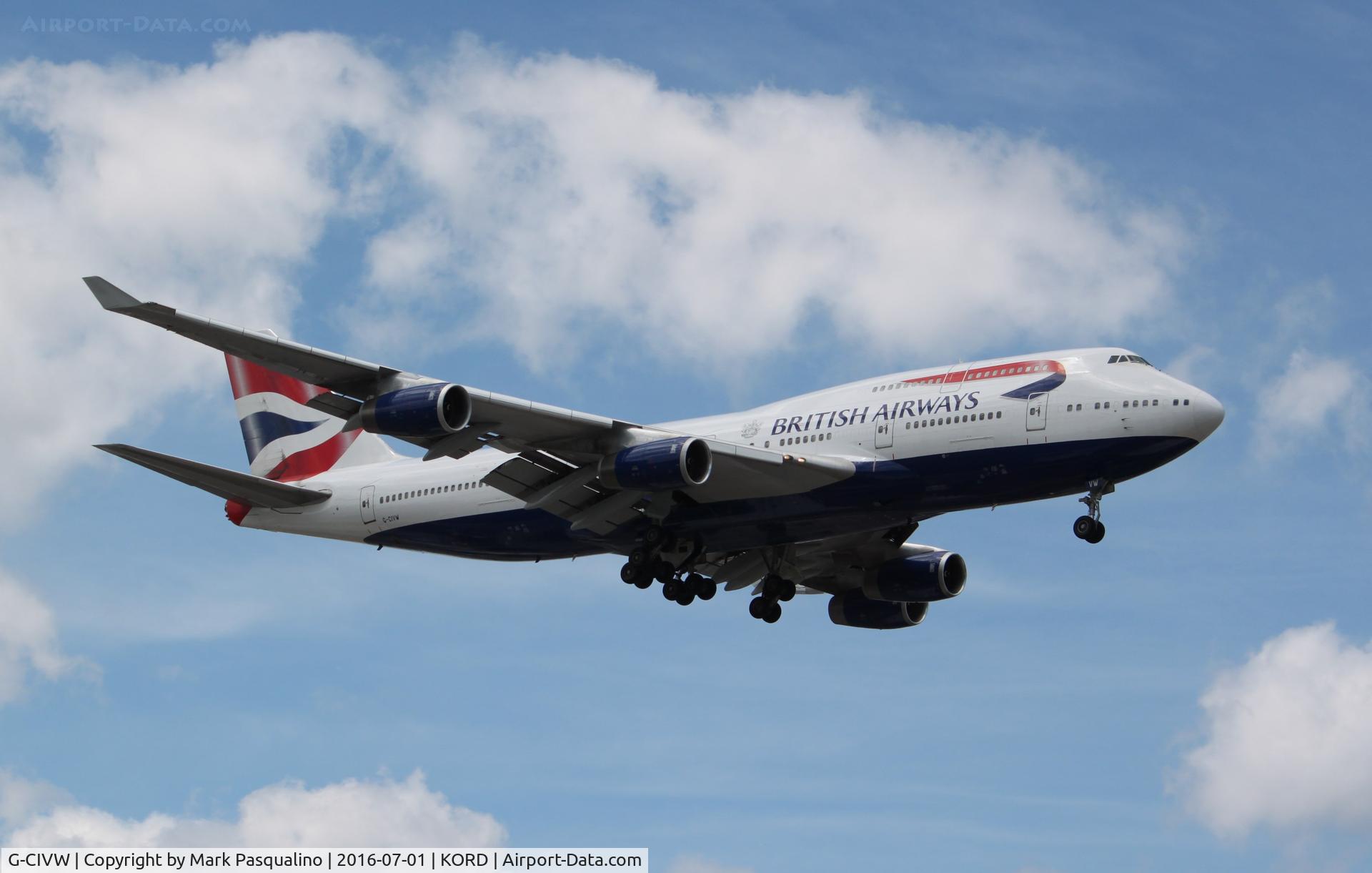 G-CIVW, 1998 Boeing 747-436 C/N 25822, Boeing 747-400