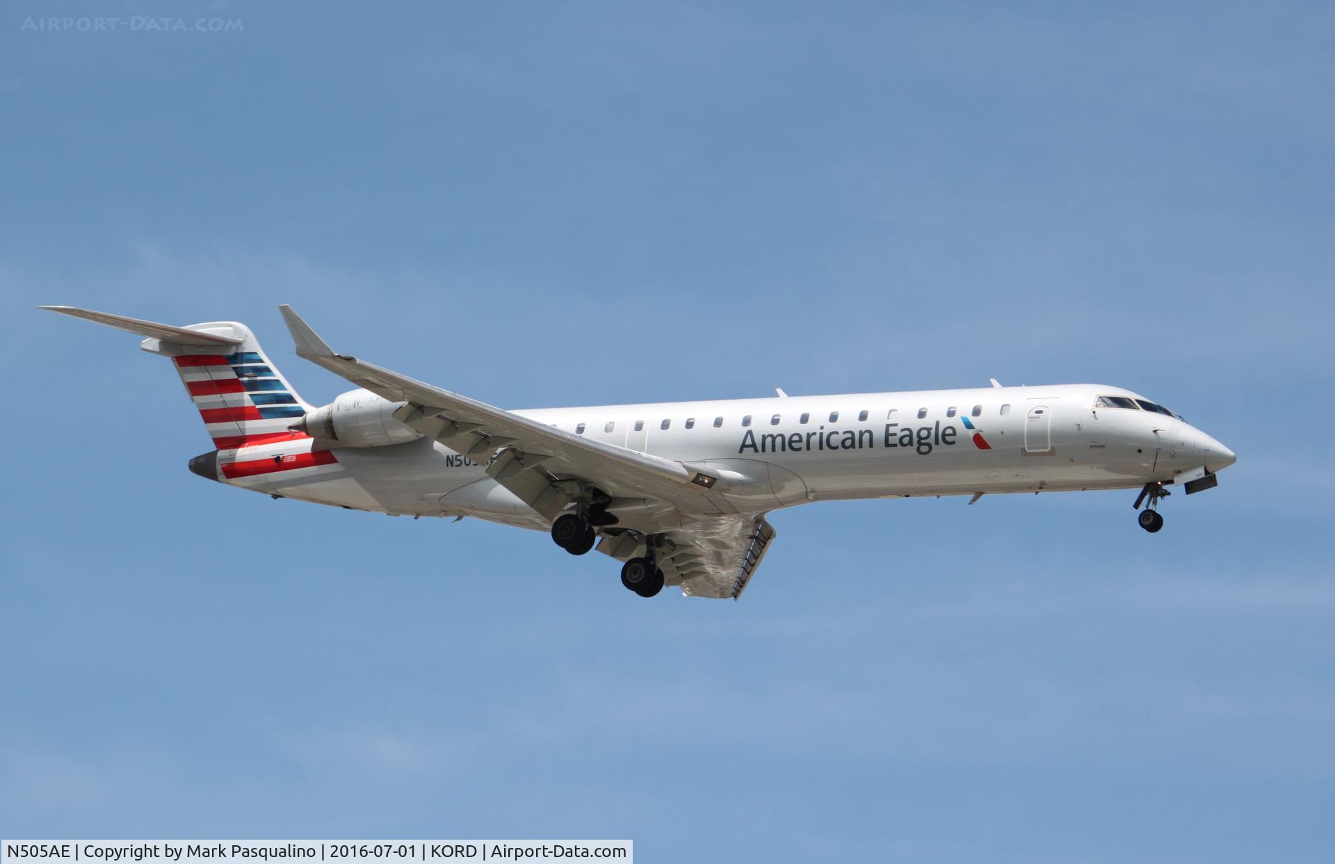 N505AE, 2002 Bombardier CRJ-701 (CL-600-2C10) Regional Jet C/N 10053, CL-600-2C10