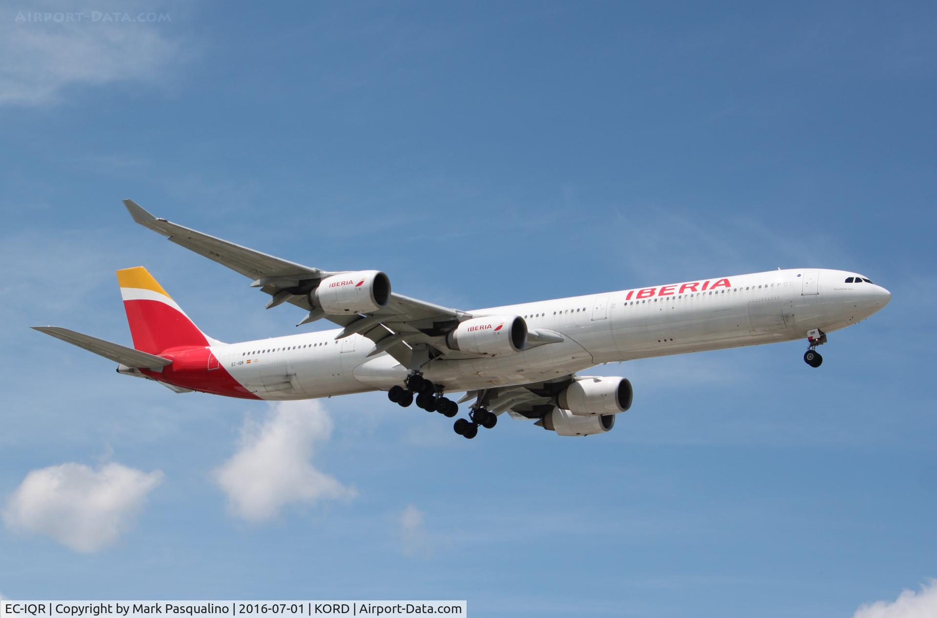 EC-IQR, 2002 Airbus A340-642 C/N 460, Airbus A340-600