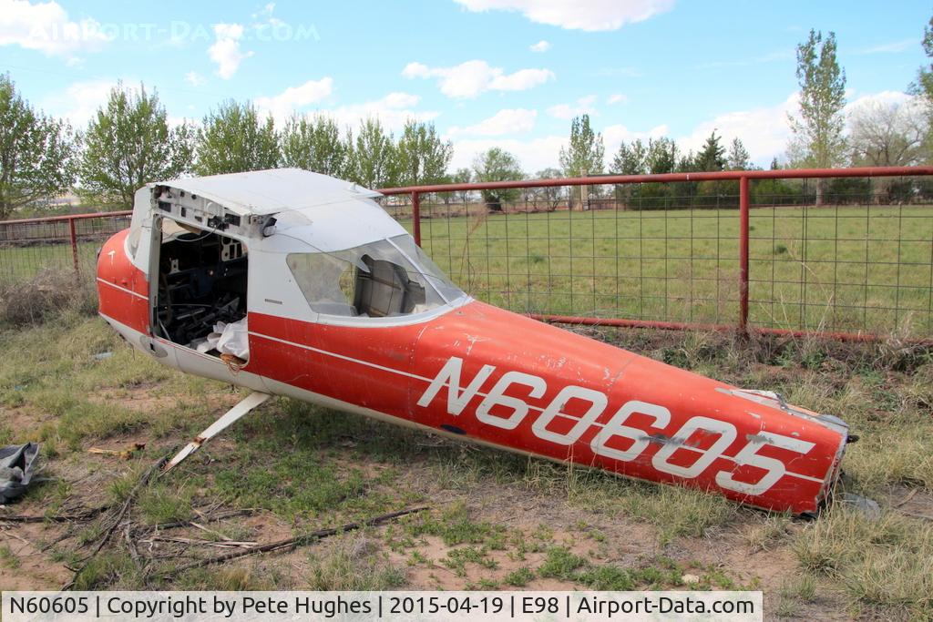 N60605, 2001 Vans RV-6A C/N 25379, N60605 Cessna 150J has seen better days!  At Mid Valley Airpark, New Mexico