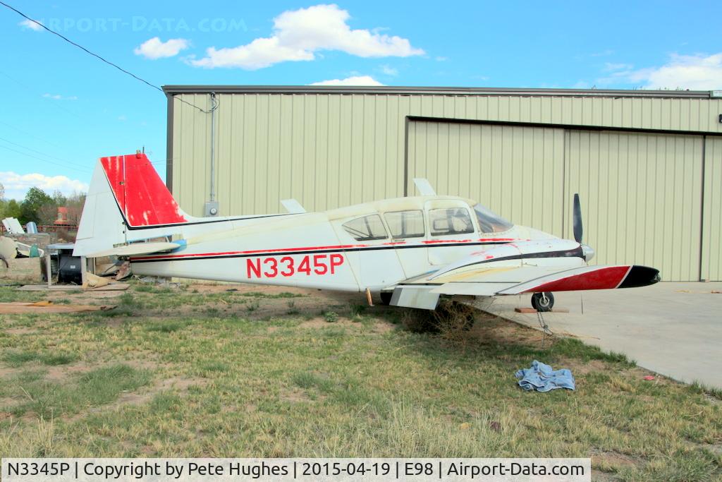 N3345P, 1958 Piper PA-23-160 Apache C/N 23-1298, N3345P Pa23 Apache, Geronimo conversion at Mid Valley Airpark, New Mexico