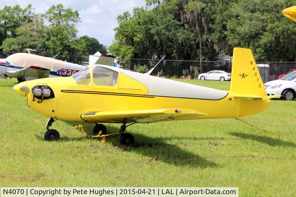 N4070, 1952 Mooney M-18C C/N 260, N4070 Mooney M18 at Sun'n'Fun Lakeland, Florida