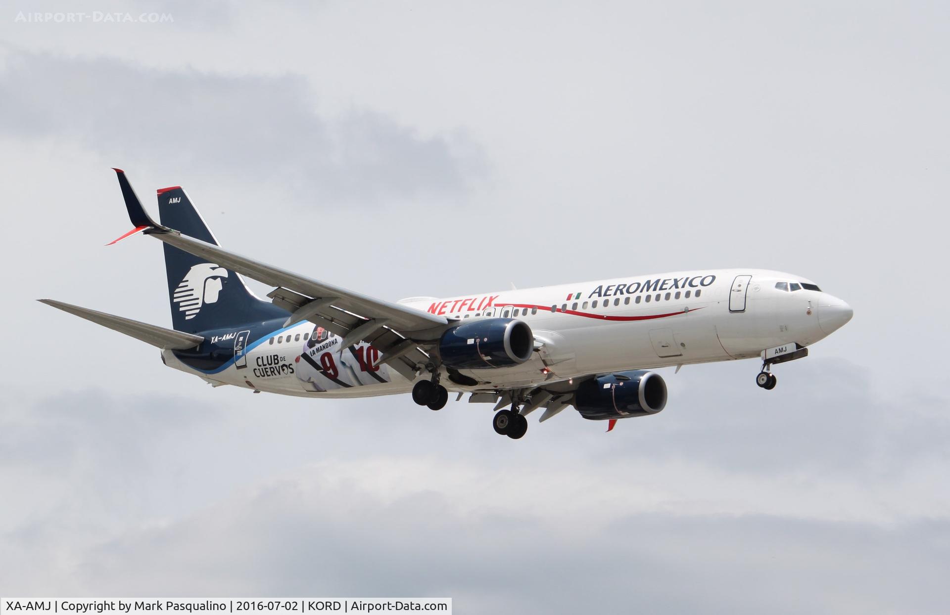 XA-AMJ, 2012 Boeing 737-852 C/N 36701, Boeing 737-800