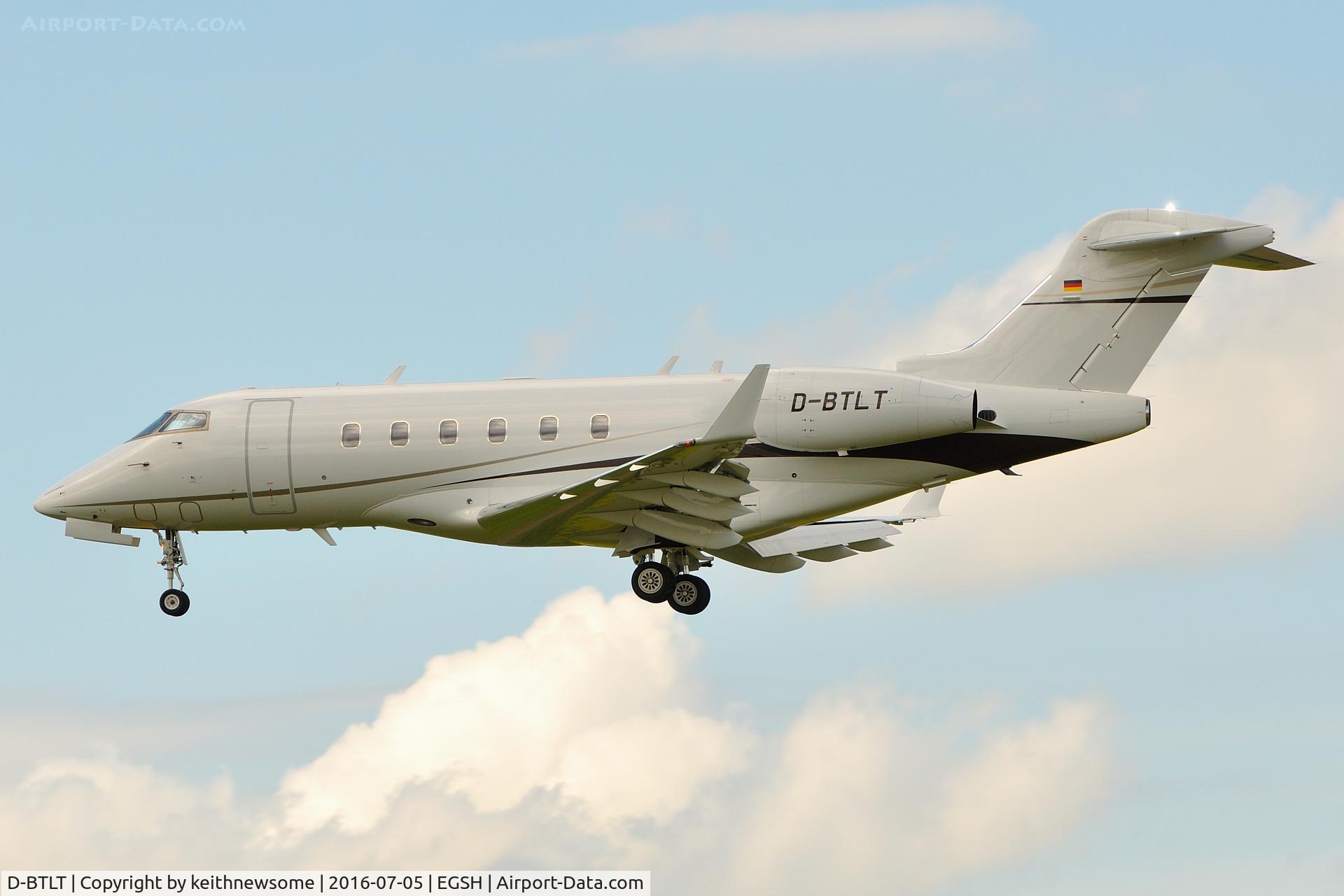 D-BTLT, 2005 Bombardier Challenger 300 (BD-100-1A10) C/N 20042, Nice Visitor.