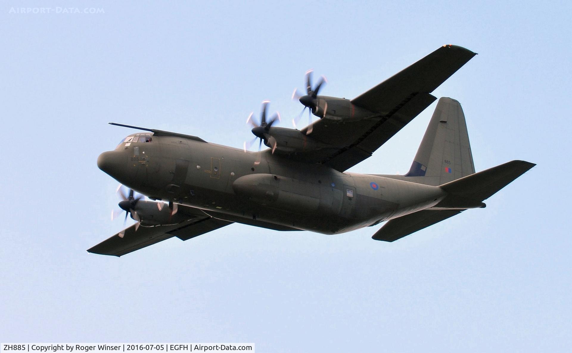 ZH885, 1999 Lockheed Martin C-130J Hercules C.5 C/N 382-5483, RAF Hercules C.5 aircraft coded 885 of the Brize Norton Transport Wing.