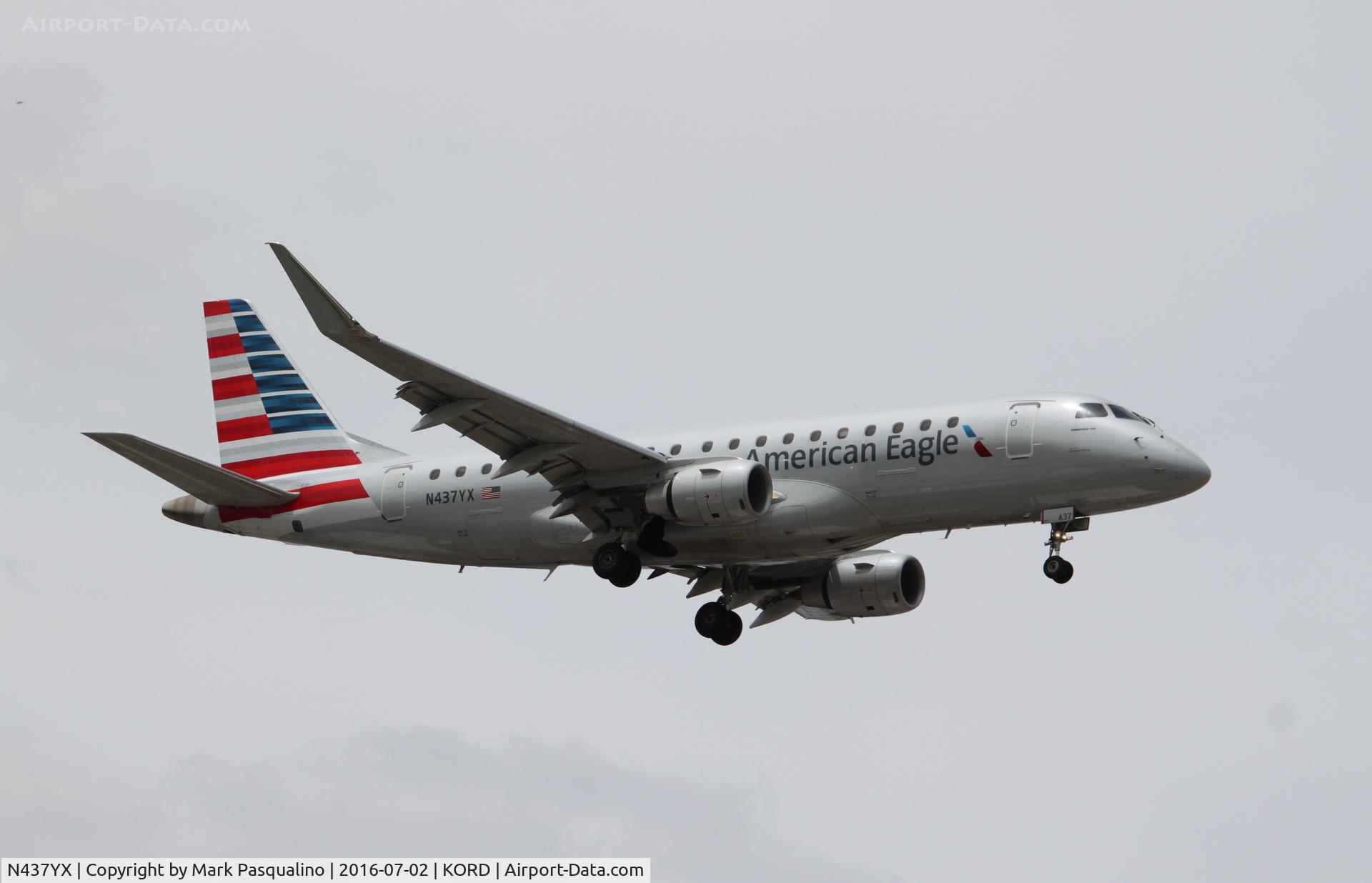 N437YX, 2014 Embraer 175LR (ERJ-170-200LR) C/N 17000366, ERJ 170-200 LR