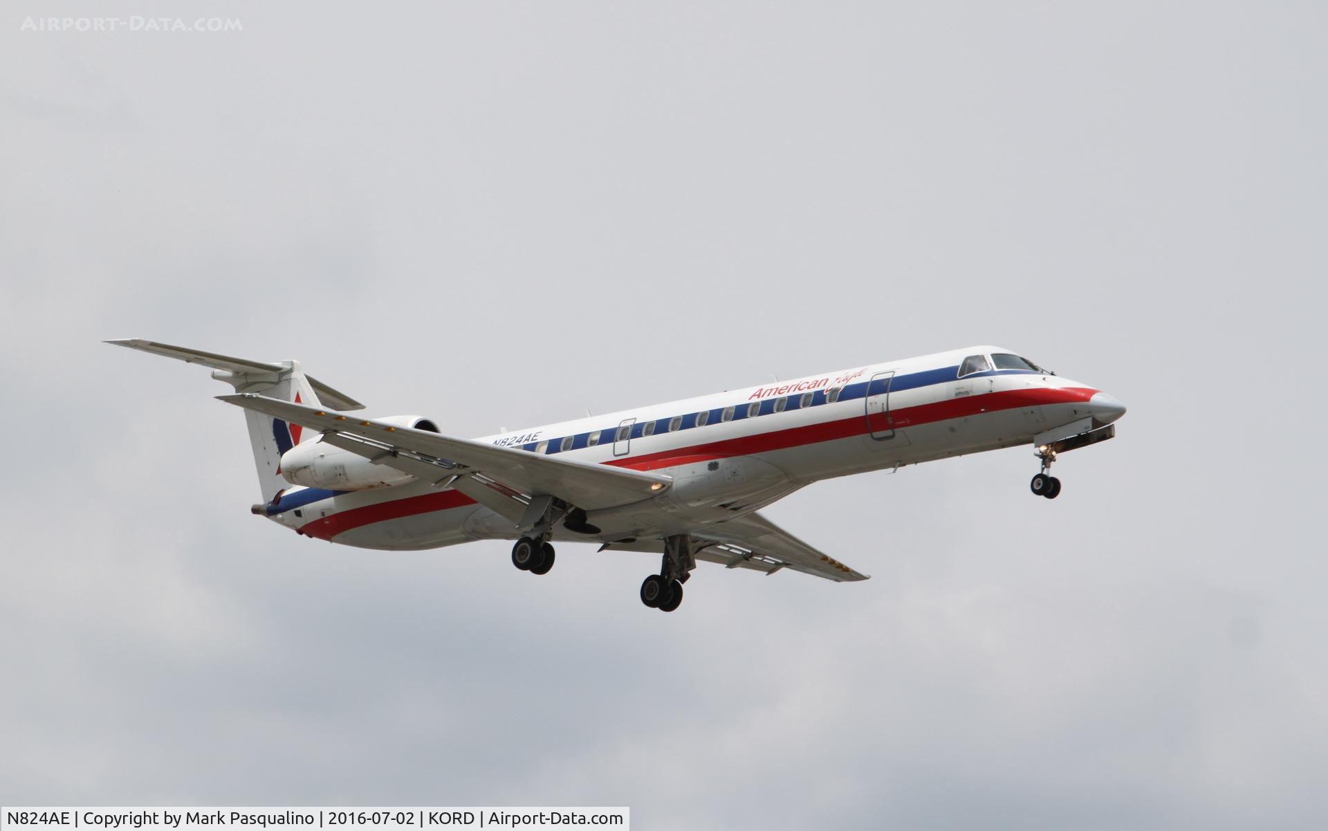 N824AE, 2002 Embraer ERJ-140LR (EMB-135KL) C/N 145584, EMB-135KL