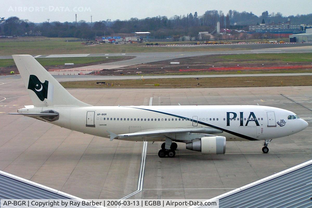 AP-BGR, 1994 Airbus A310-325/ET C/N 687, Airbus A310-324 [687] (PIA Pakistan International Airlines) Birmingham International~G 13/03/2006