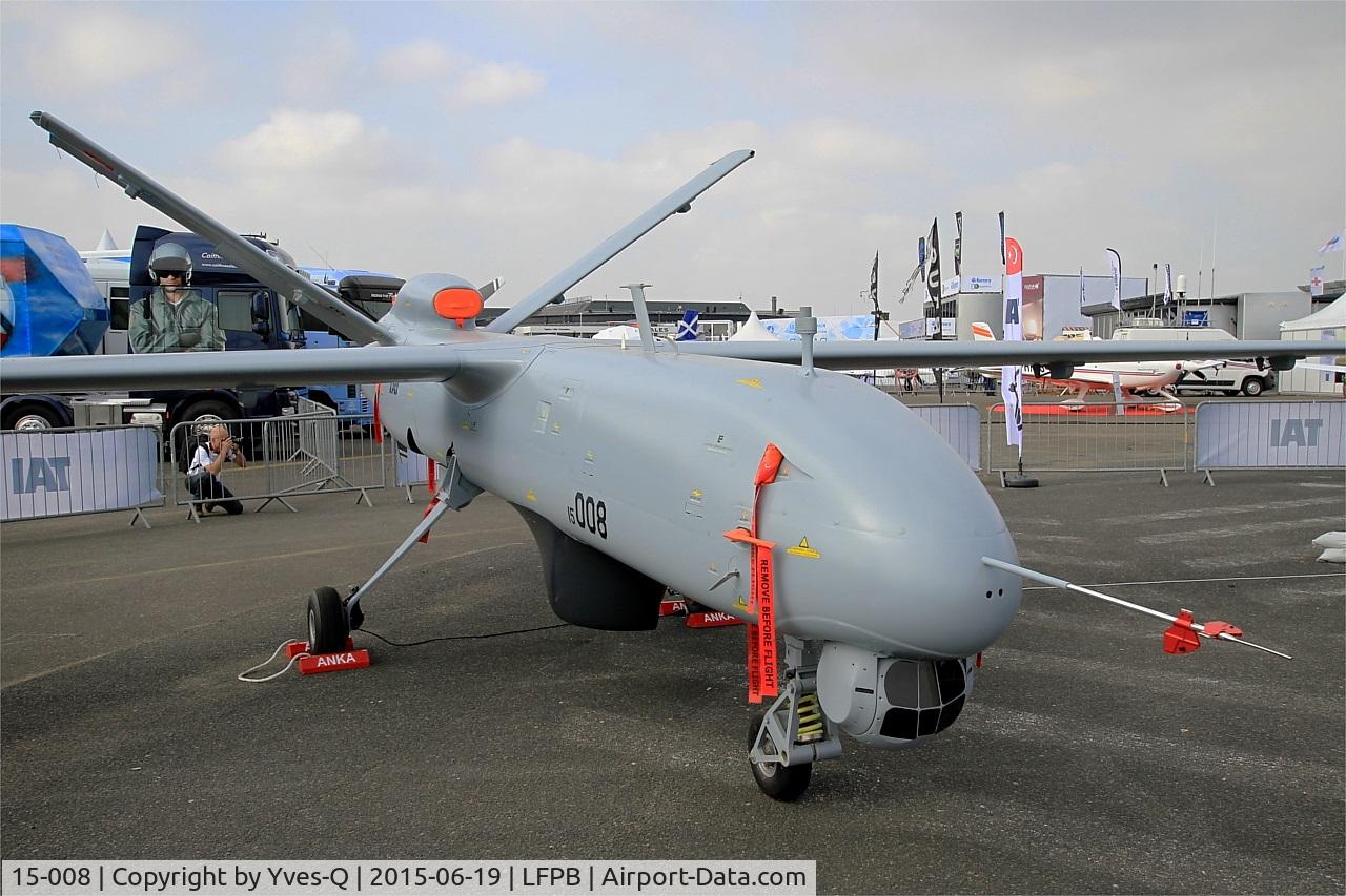 15-008, TAI Anka UAV C/N N/A, TAI Anka UAV, Static display, Paris-Le Bourget (LFPB-LBG) Air show 2015