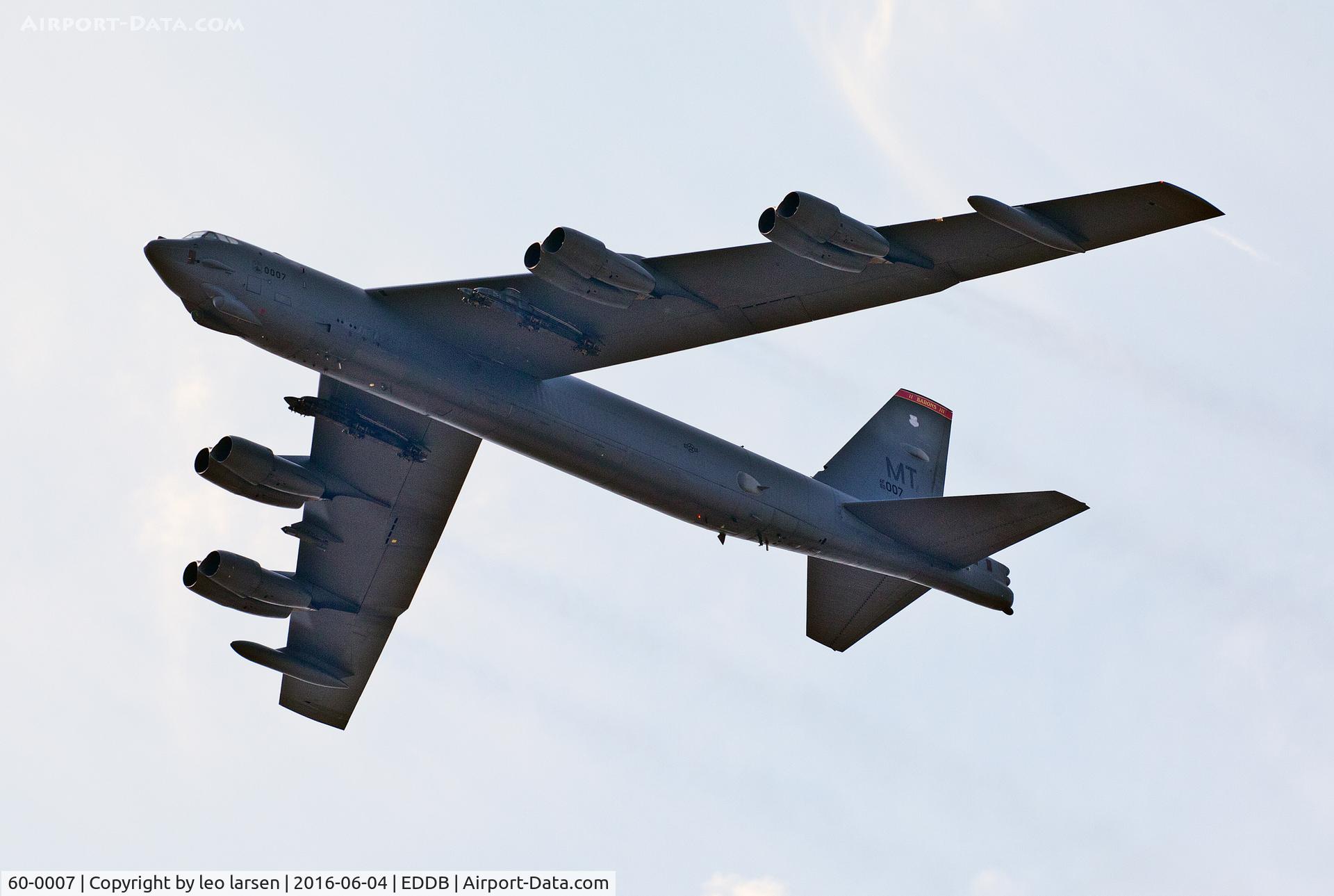 60-0007, 1960 Boeing B-52H Stratofortress C/N 464372, Berlin Airshow 4.6.16