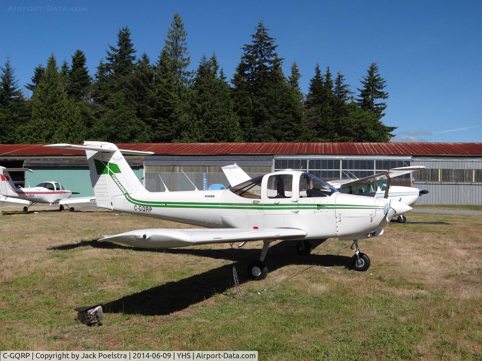 C-GQRP, 1979 Piper PA-38-112 Tomahawk Tomahawk C/N 38-79A0855, PA-38 at Sechelt airport BC