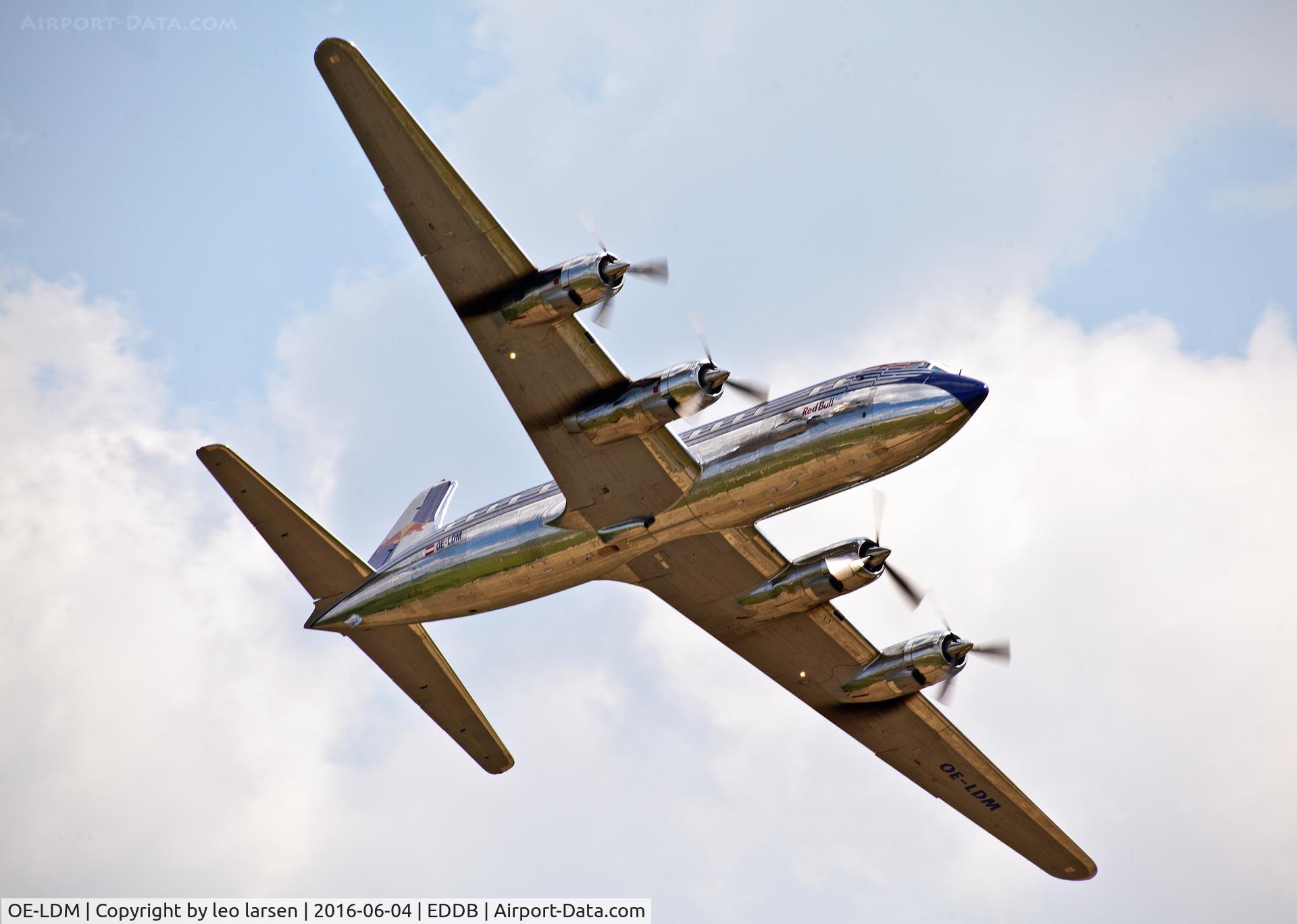 OE-LDM, 1958 Douglas DC-6B C/N 45563, Berlin Air Show 4.6.16