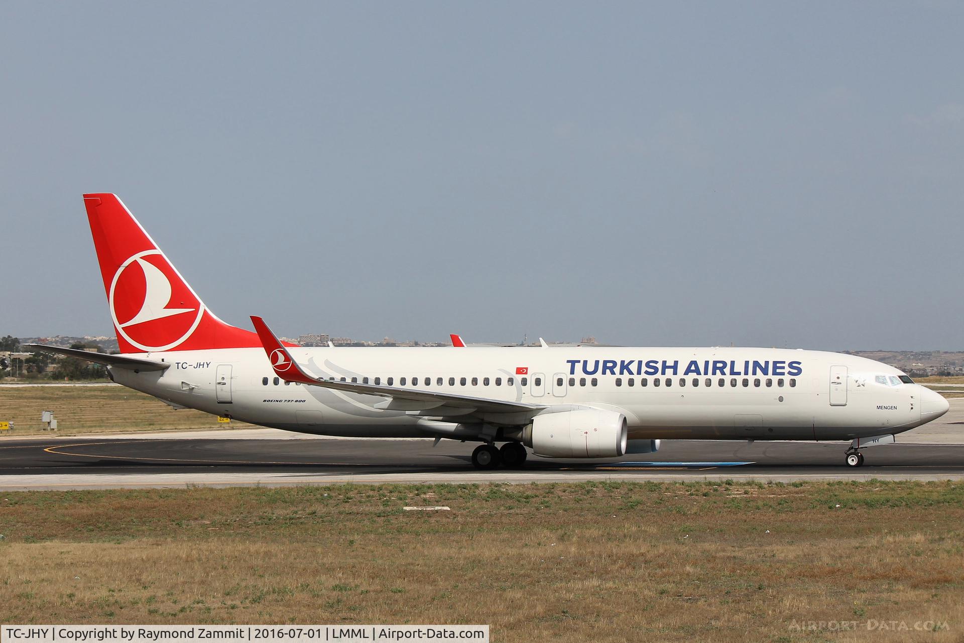 TC-JHY, 2014 Boeing 737-8F2 C/N 42003, B737-800 TC-JHY Turkish Airlines