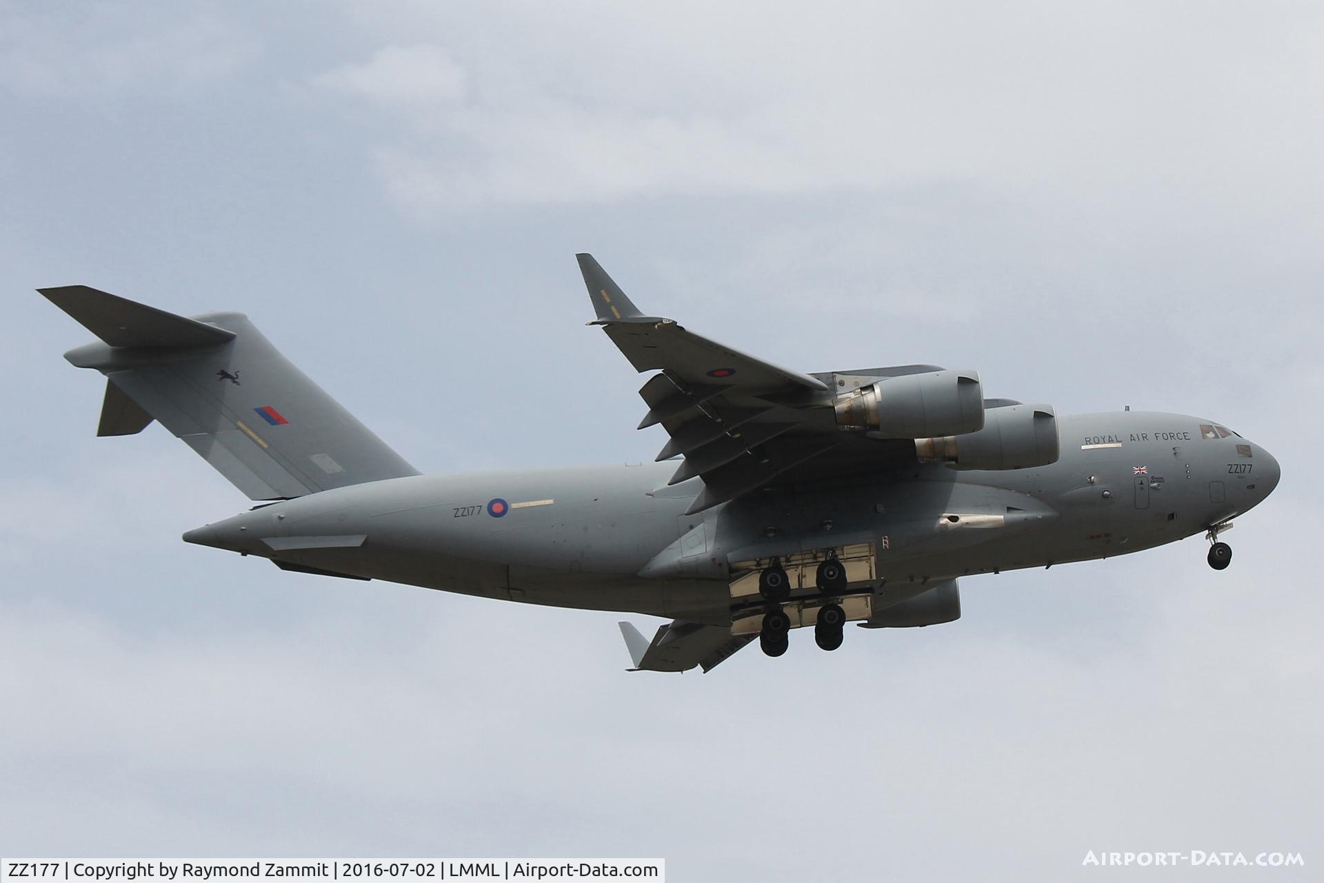 ZZ177, 2010 Boeing C-17A Globemaster III C/N F-227, Boeing C-17A GlobemasterIII ZZ177 Royal Air Force