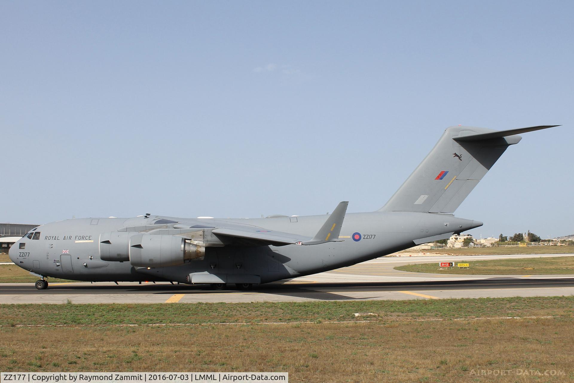 ZZ177, 2010 Boeing C-17A Globemaster III C/N F-227, Boeing C-17A GlobemasterIII ZZ177 Royal Air Force