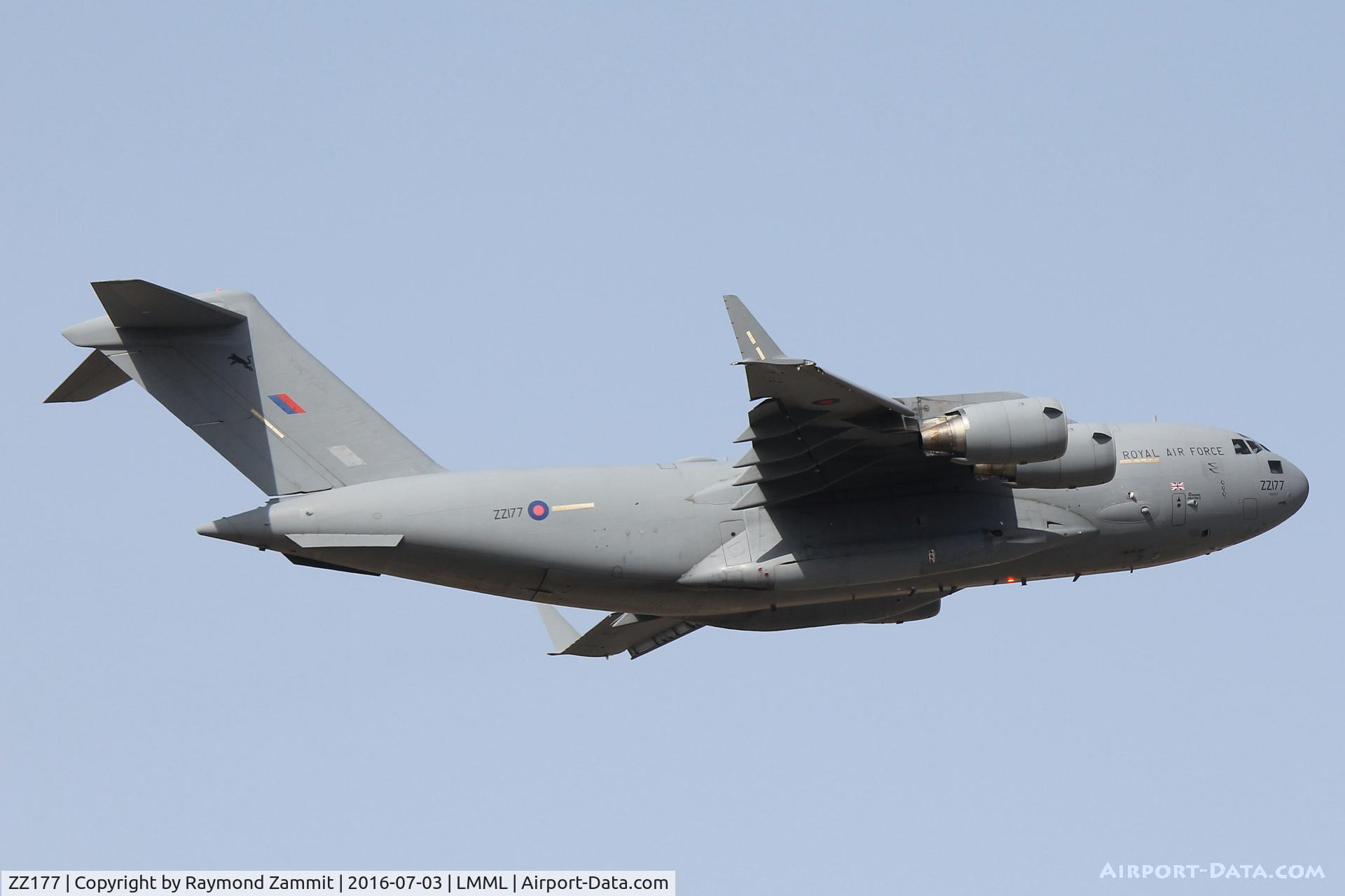 ZZ177, 2010 Boeing C-17A Globemaster III C/N F-227, Boeing C-17A GlobemasterIII ZZ177 Royal Air Force
