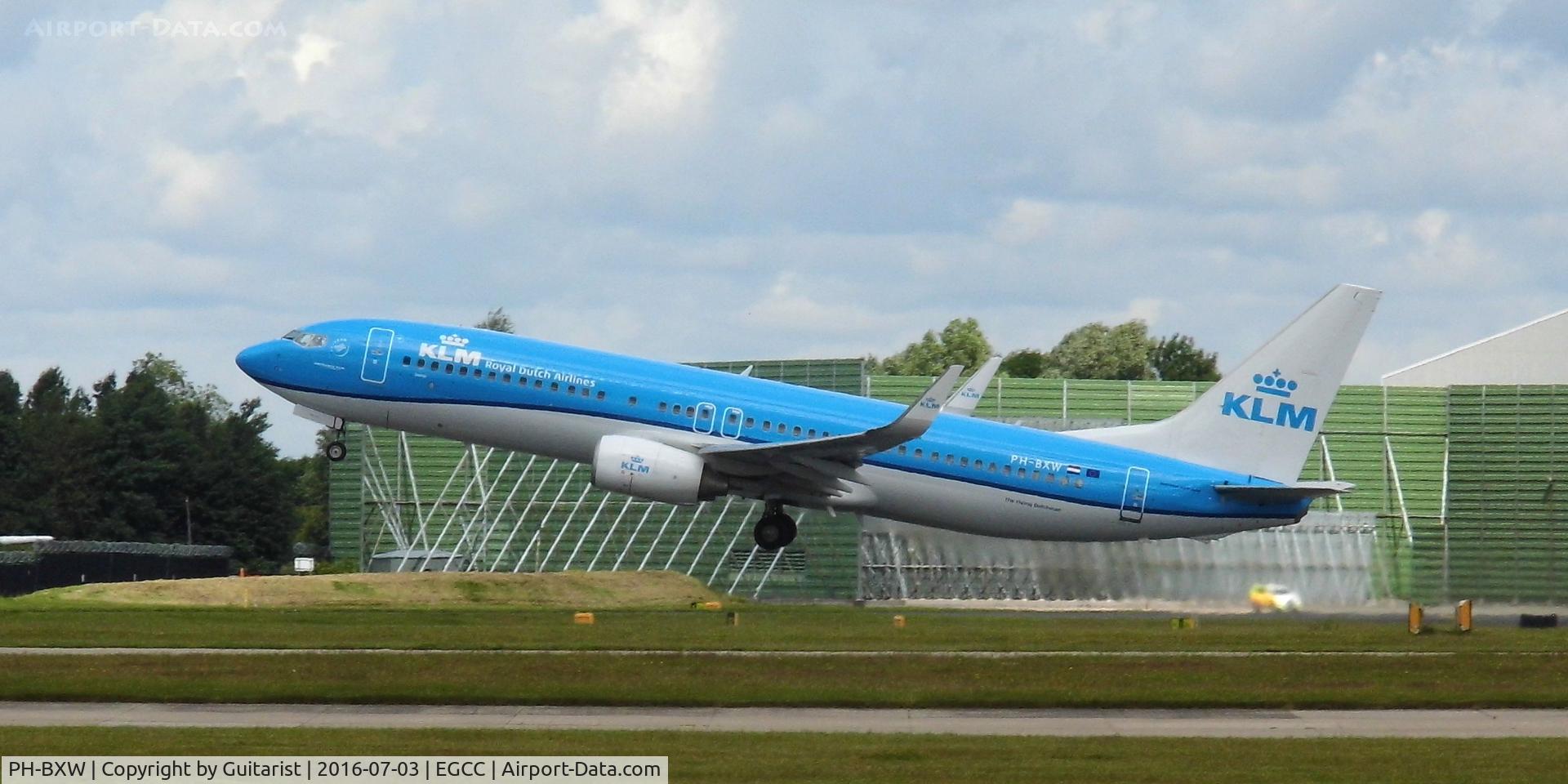 PH-BXW, 2007 Boeing 737-8K2 C/N 30360, At Manchester