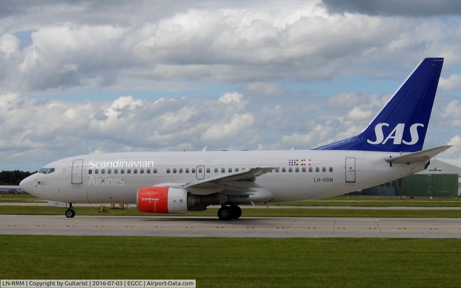 LN-RRM, 1999 Boeing 737-783 C/N 28314, At Manchester