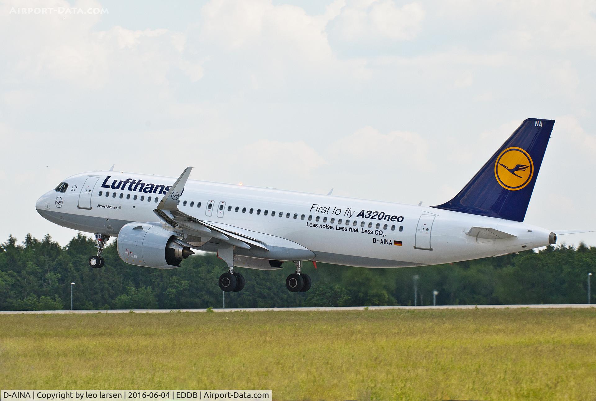 D-AINA, 2015 Airbus A320-271N C/N 6801, Berlin Air Show 4.6.16