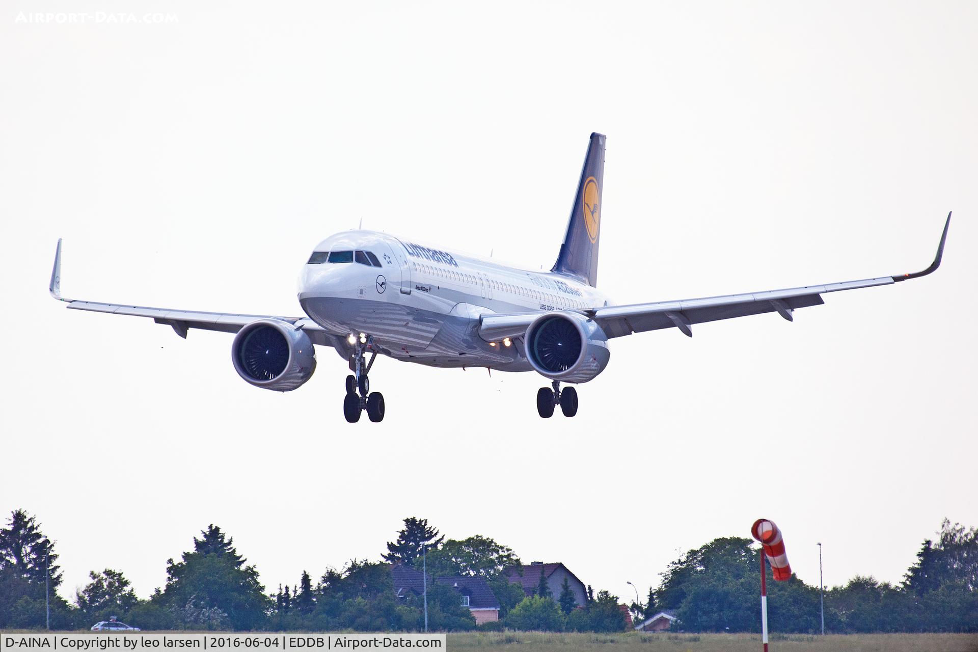 D-AINA, 2015 Airbus A320-271N C/N 6801, Berlin Air Show 4.6.16